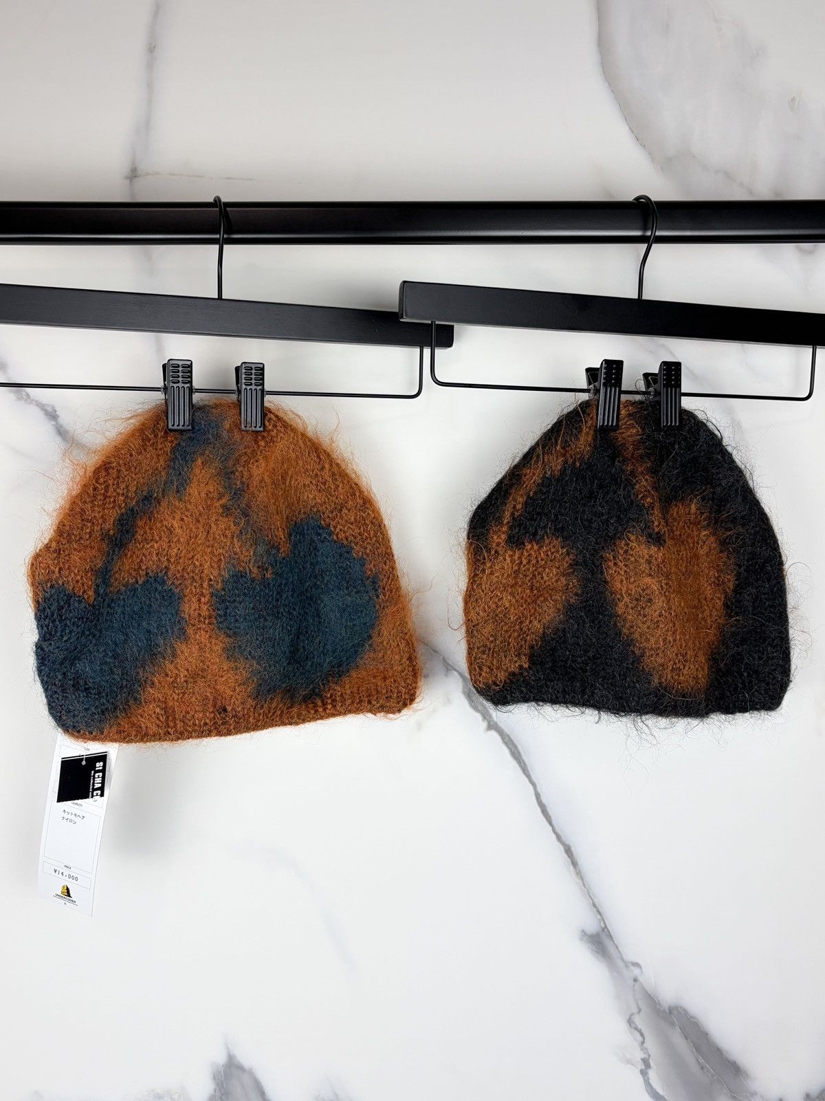 Undercover AW03 Undercover Paper Doll Cherry Mohair Knit Beanie Size ONE SIZE - 2 Thumbnail