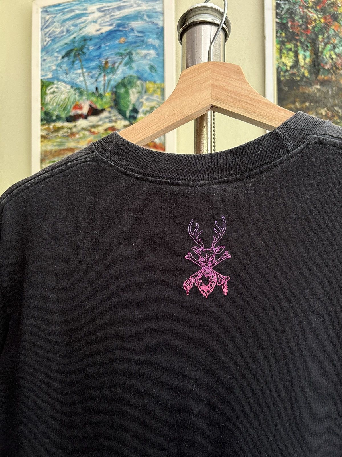Stussy Stussy Skull Black Faded Shirt Size US S / EU 44-46 / 1 - 8 Thumbnail
