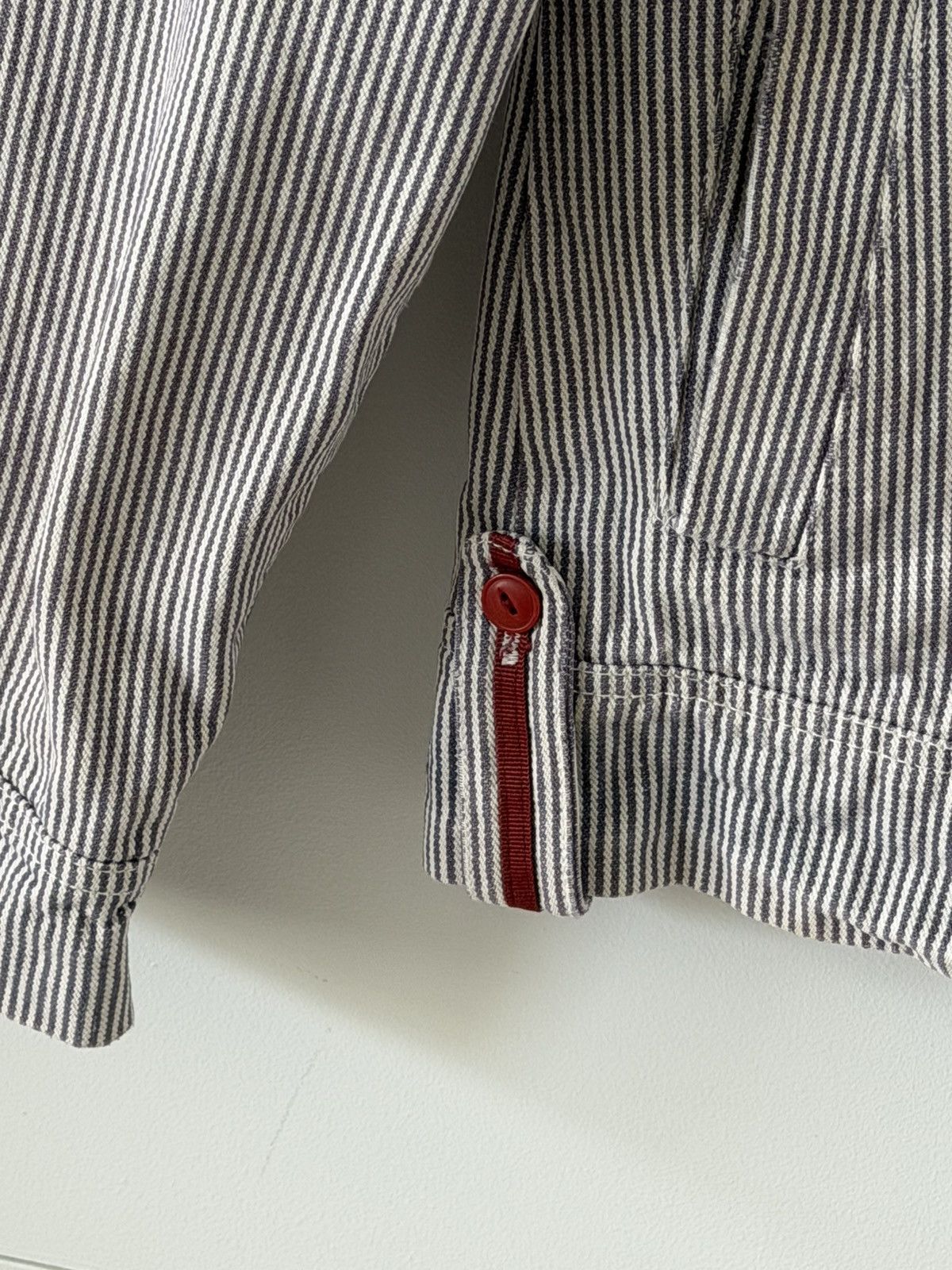 Other Artifacts of California Men's Hickory Stripe Workwear Jacket Size US M / EU 48-50 / 2 - 4 Thumbnail