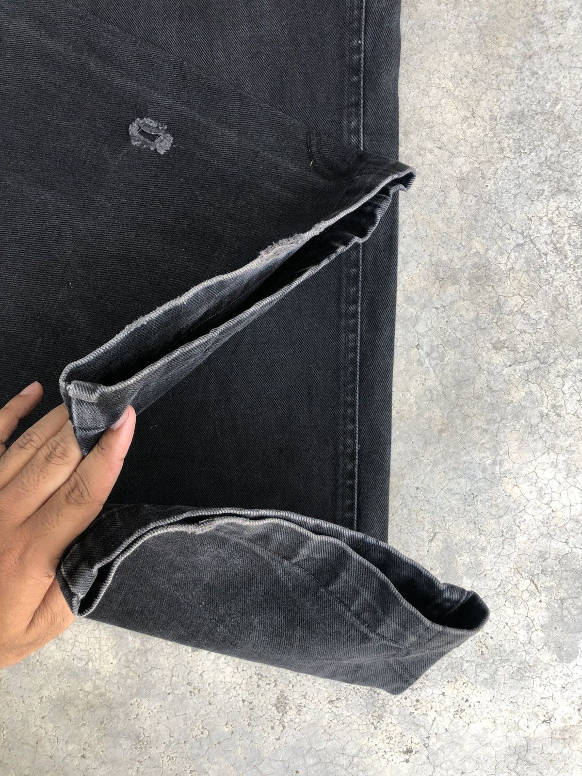 Japanese Brand Japanese Exco Baggy Jeans Embroidered Carpenter Distressed Size US 34 / EU 50 - 13 Thumbnail