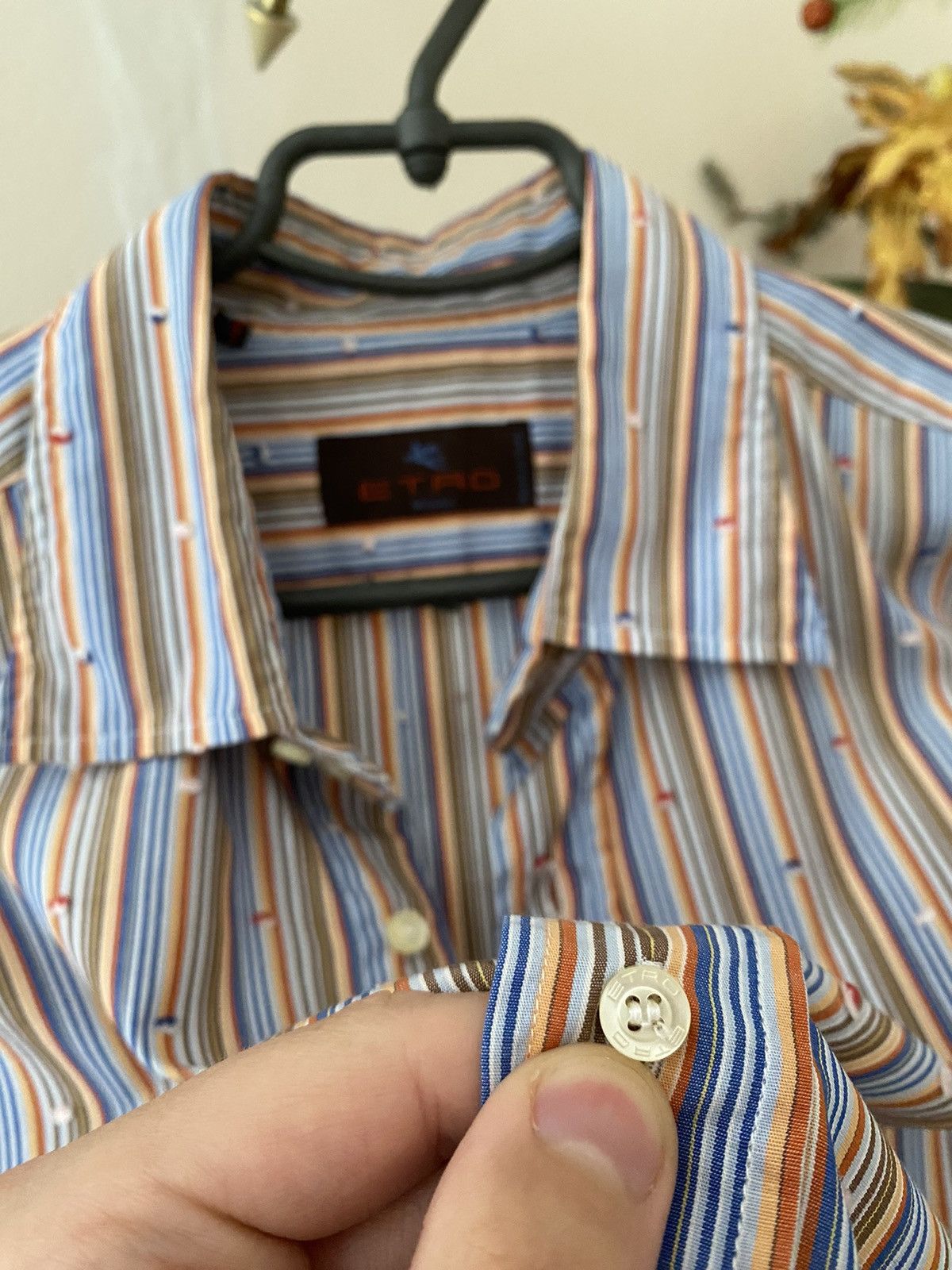 Etro × Vintage Vintage Etro Button Up Shirt Size US XL / EU 56 / 4 - 7 Thumbnail