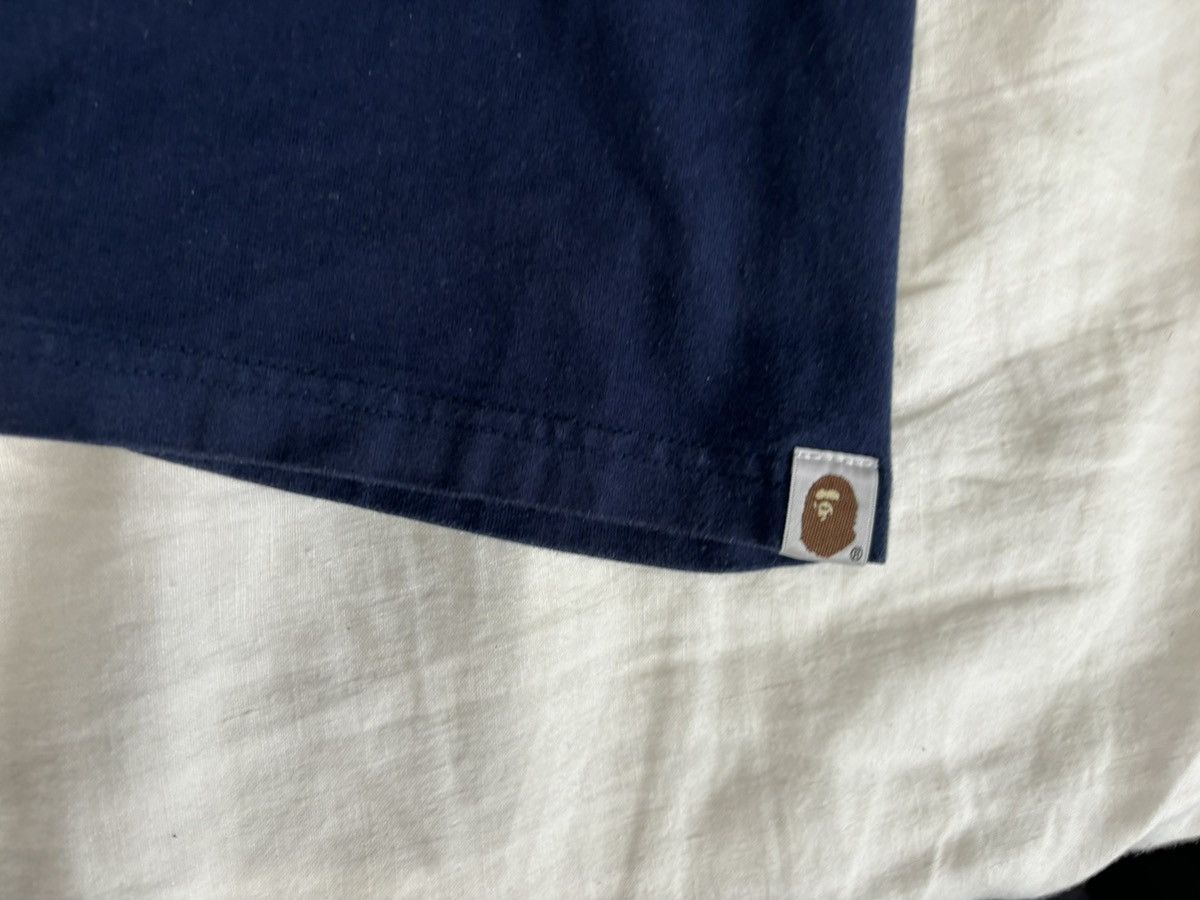 Bape Bape Blue ABC CAMO POCKET TEE Size US L / EU 52-54 / 3 - 3 Thumbnail