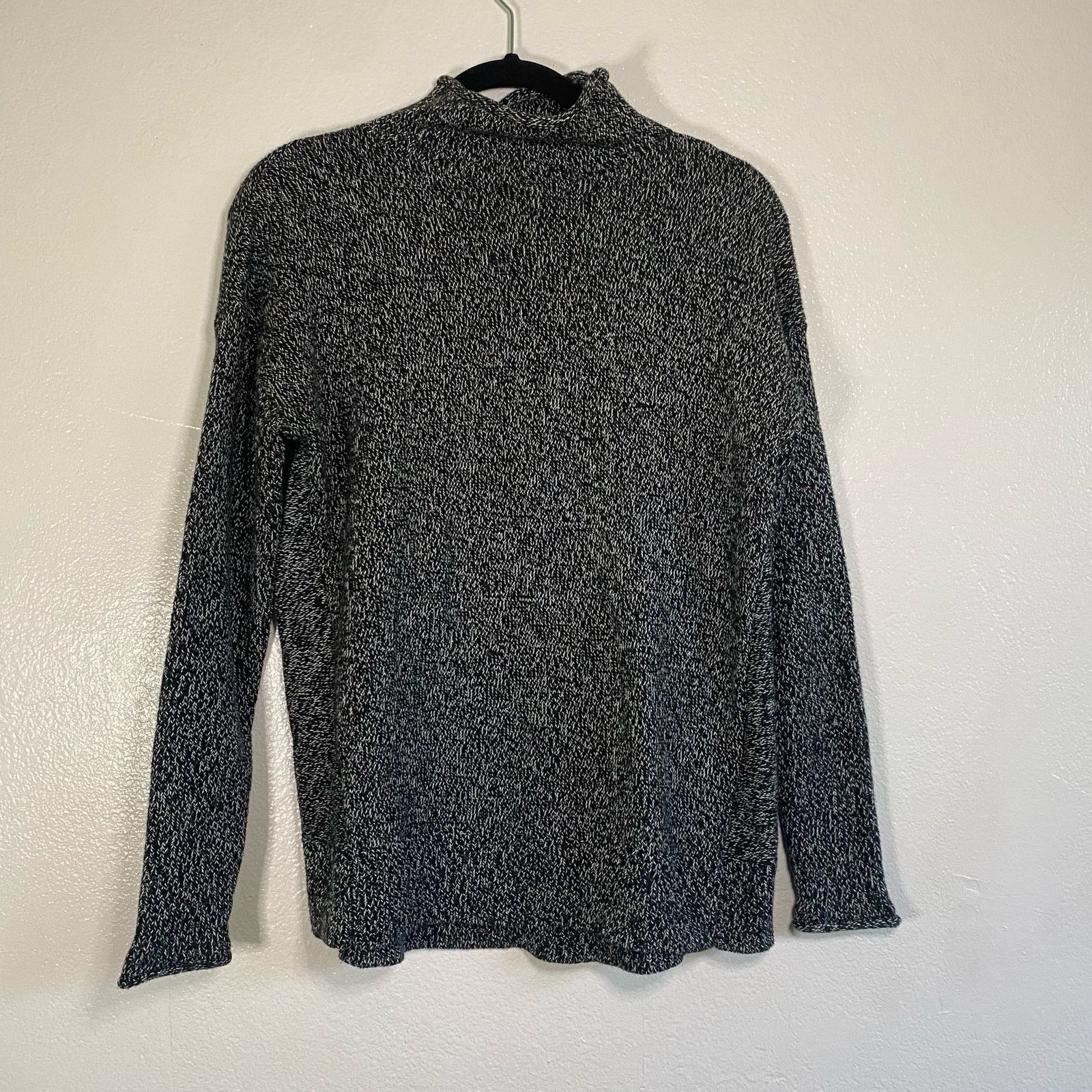 Elie Tahari Tahari Slouchy Cotton-Blend Rolled Hem Cowl Neck Sweater S Size S / US 4 / IT 40 - 1 Thumbnail
