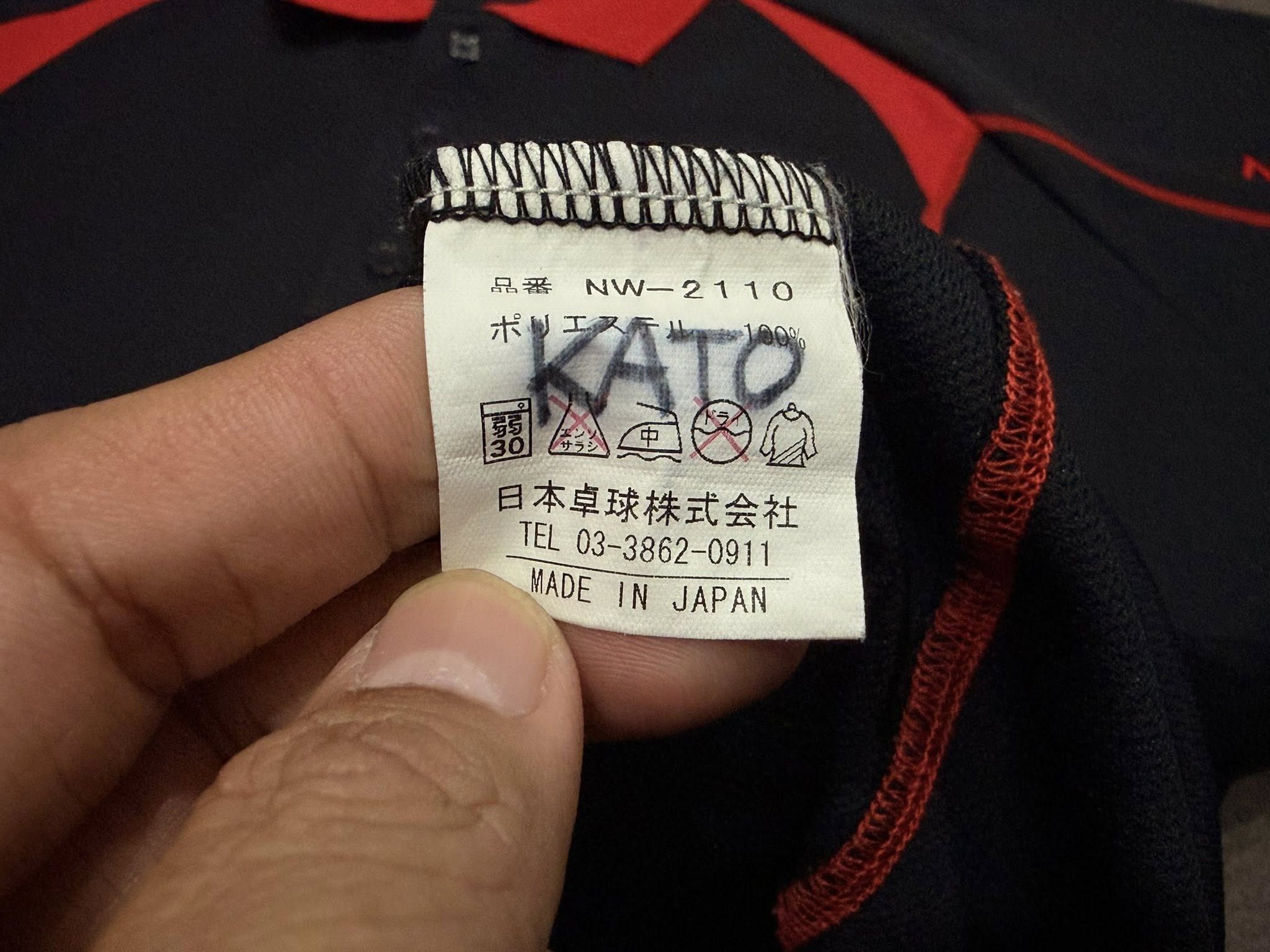 Japanese Brand Nittaku vintage Japan ping pong jersey M 2230 Size US M / EU 48-50 / 2 - 6 Thumbnail