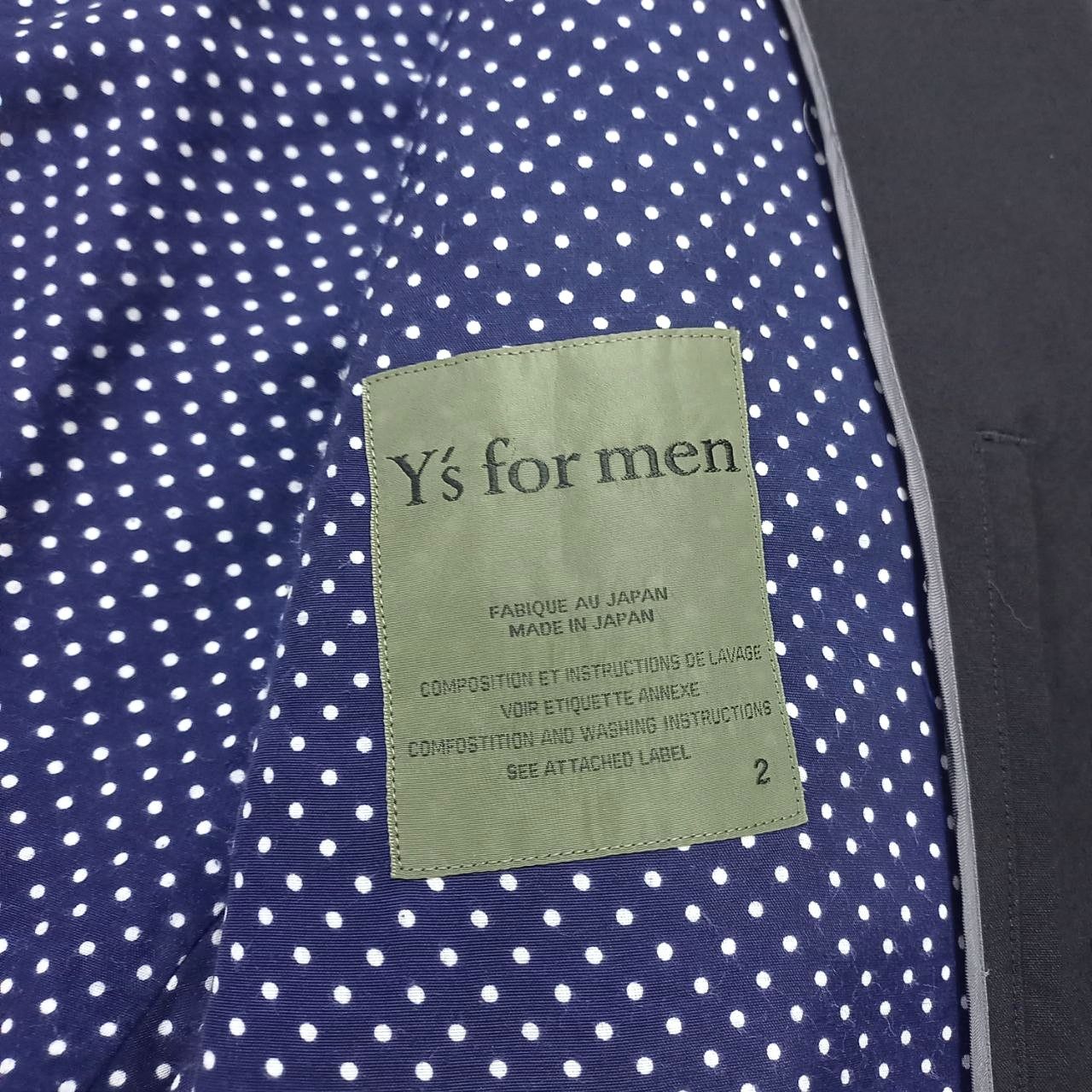 Yohji Yamamoto Vtg YOHJI YAMAMOTO Single Breasted 3 Buttons Blazer Jacket Size 42R - 12 Thumbnail