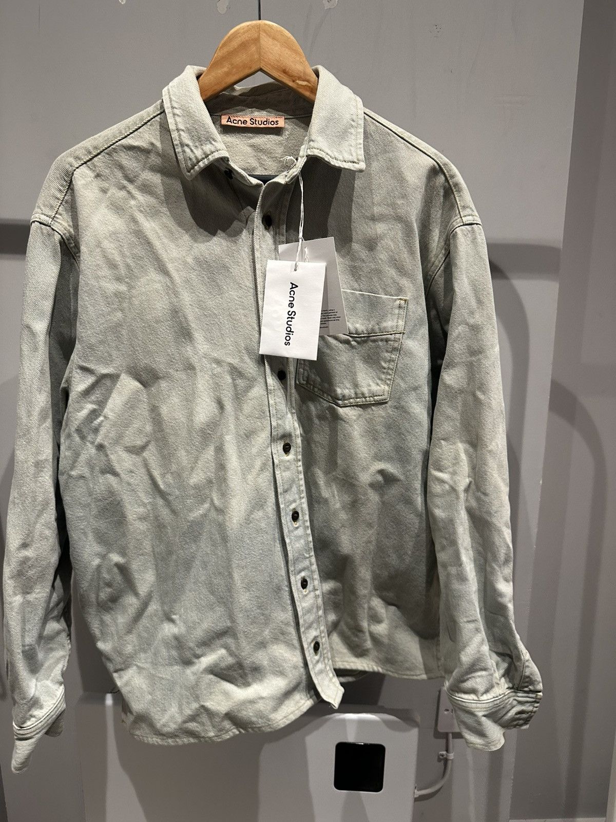 Acne Studios Acne studios denim shirt vintage colour Size US S / EU 44-46 / 1 - 1 Thumbnail
