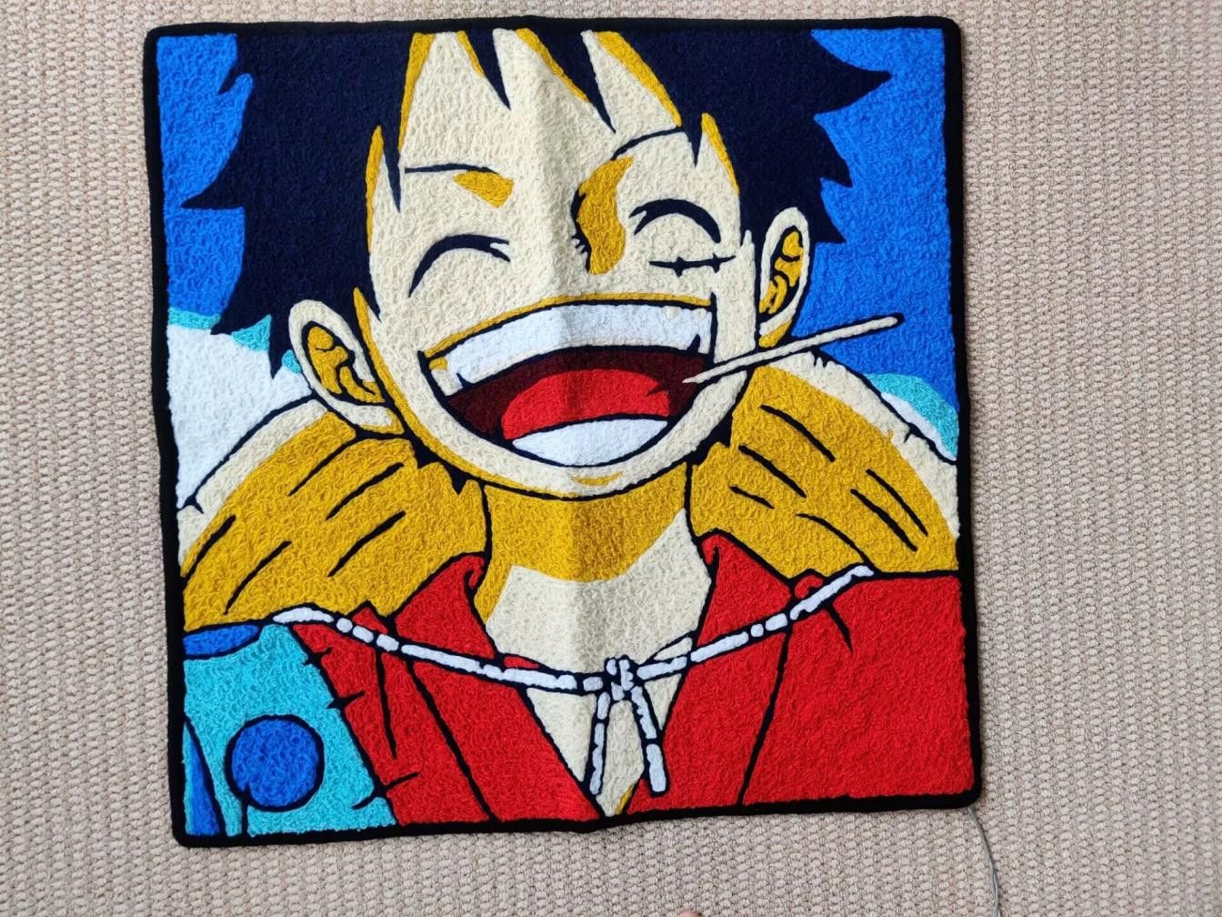 Other Monkey D Luffy Hand-Tufted Thread Carpet Size ONE SIZE - 2 Thumbnail