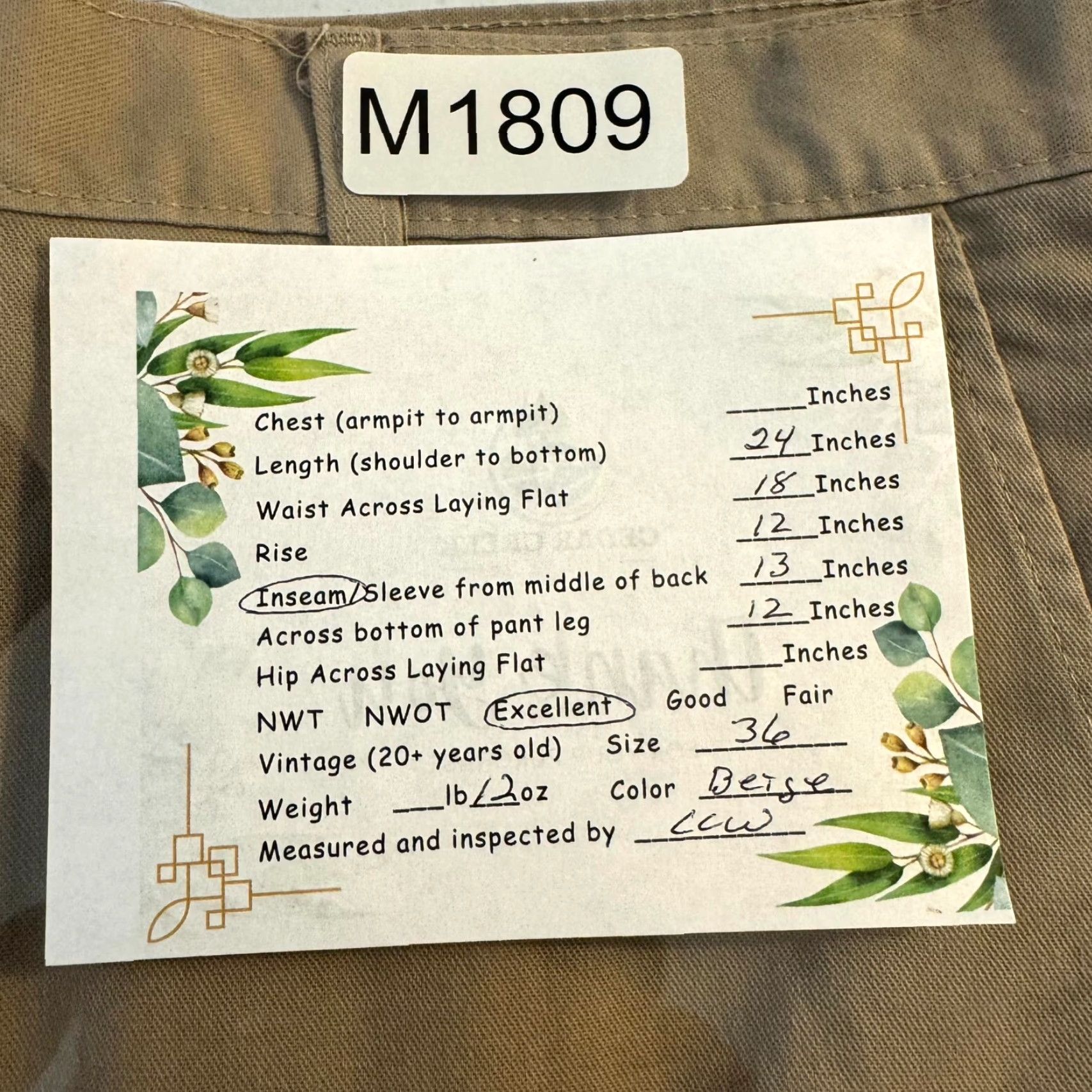 Dickies Dickies Work Shorts Men 36 Beige Flat Front Zip Fly Workwear Casual Durable Size US 36 / EU 52 - 5 Thumbnail