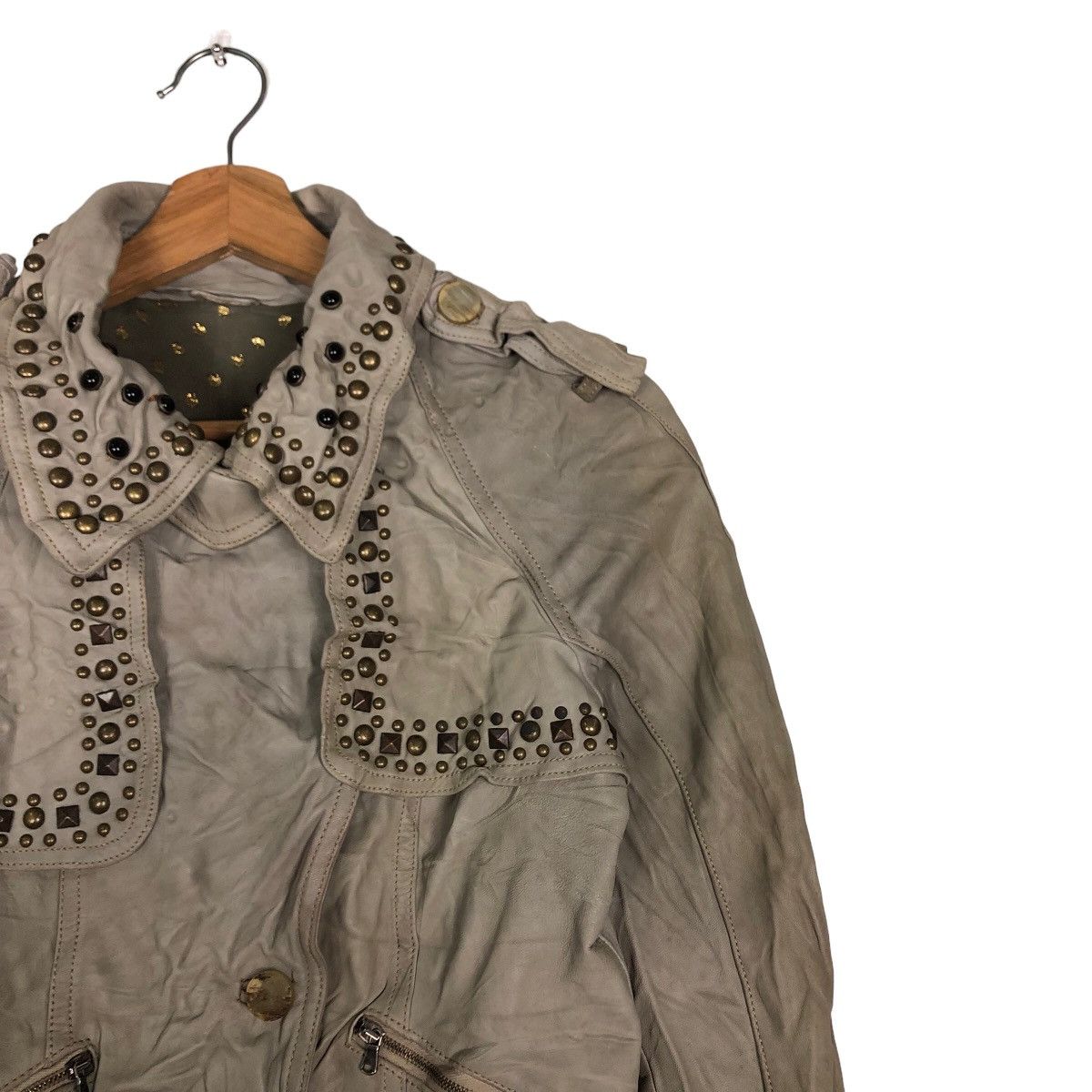 Japanese Brand 🔥90’s Vintage True Leather Biker Jacket Cropped Vera Pelle Size US S / EU 44-46 / 1 - 6 Thumbnail