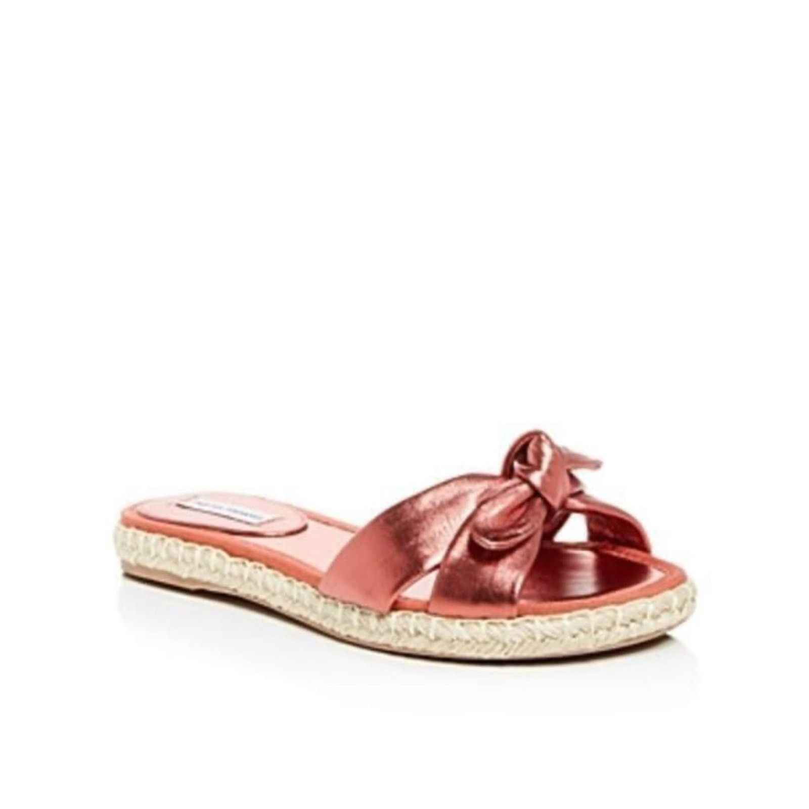 Tabitha Simmons Tabitha Simmons Heli Slides Peach Metallic Size US 5.5 / IT 35.5 - 1 Thumbnail