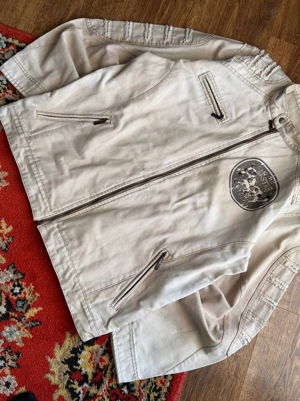 G-Star Vintage 2000s Hedi Slimane Dior Style Archive Cropped Jacket Size US L / EU 52-54 / 3 - 7 Thumbnail