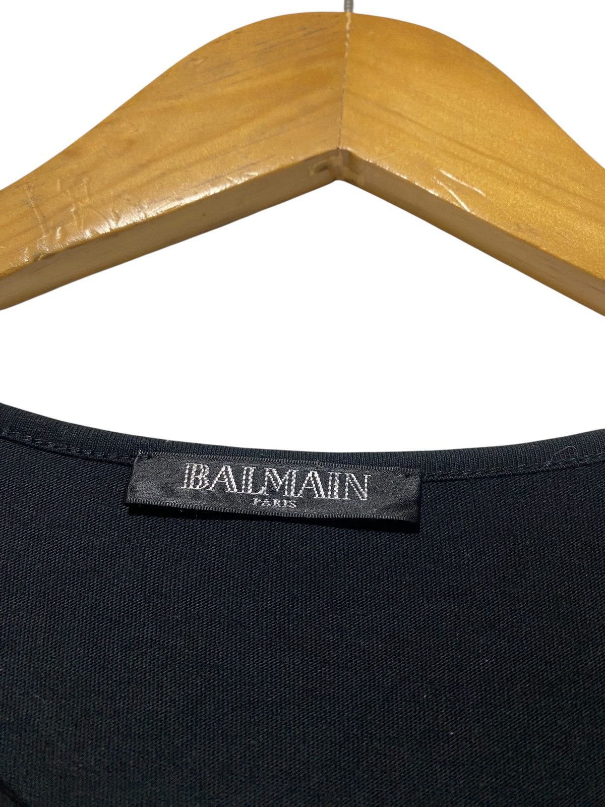 Balmain Balmain iconic gold logo lion button sleeveless tanktop Size S / US 4 / IT 40 - 6 Thumbnail