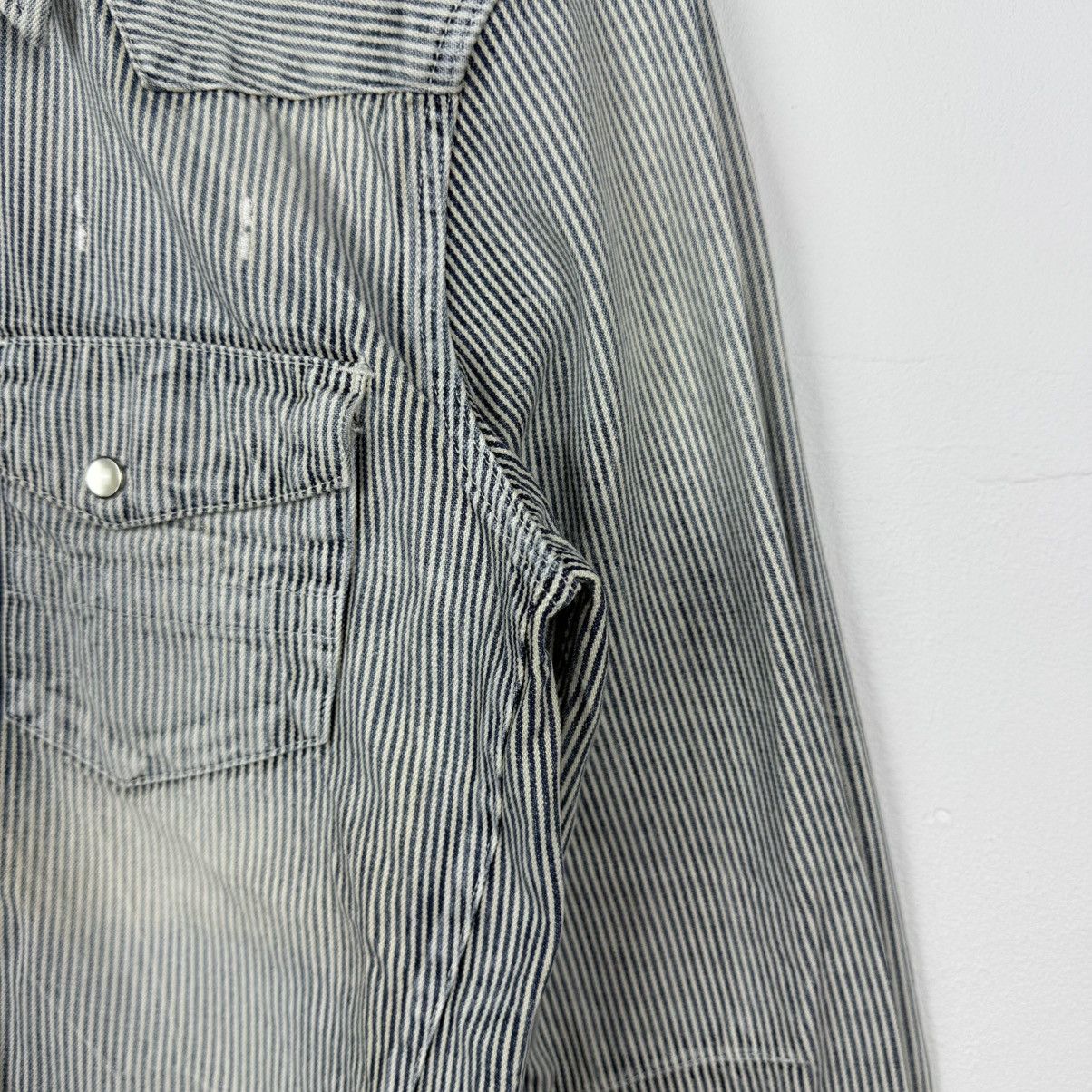 Number (N)ine Number (N)ine Hickory Western Snap Button Shirts Size US M / EU 48-50 / 2 - 5 Thumbnail