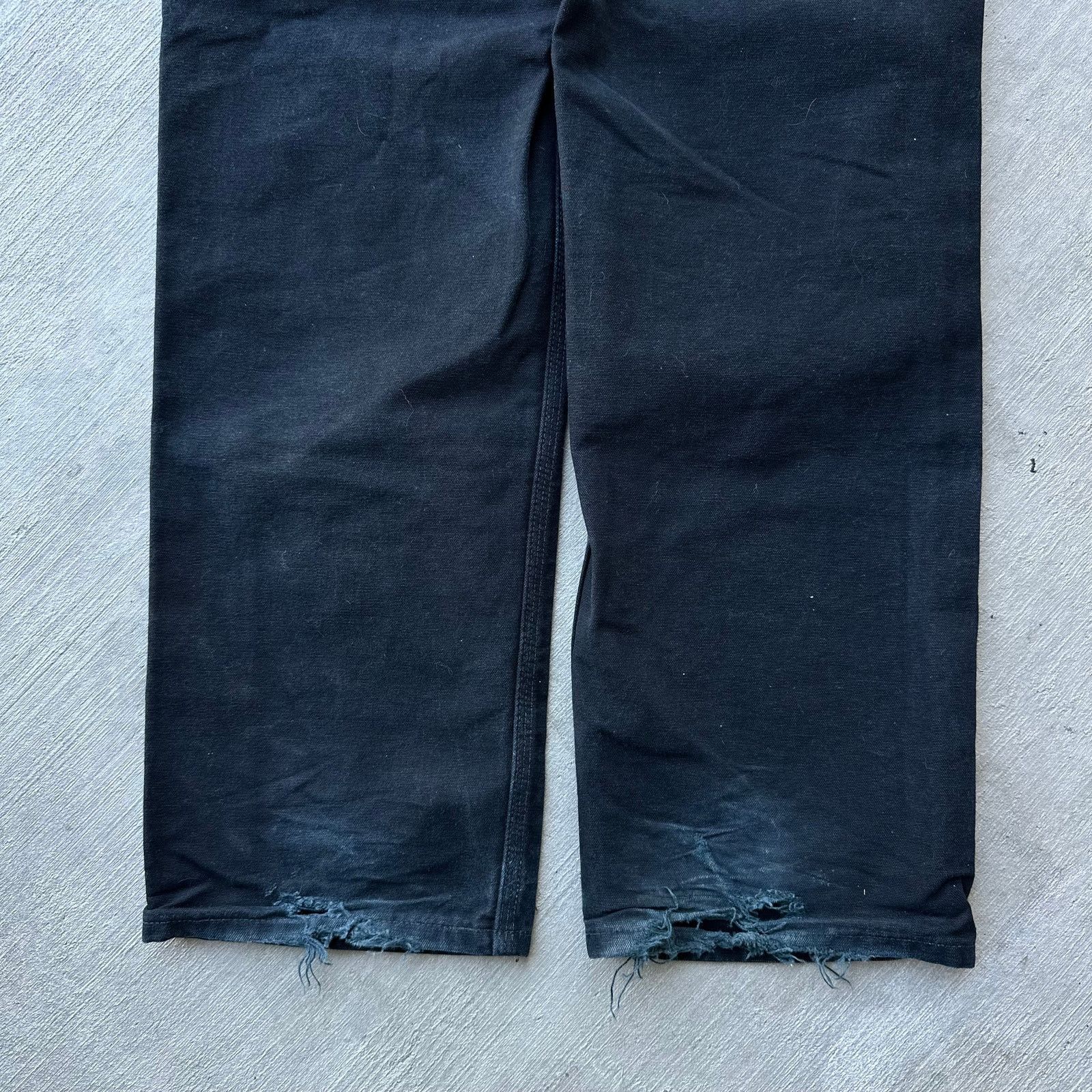 Carhartt × Vintage Carhartt black double knee work wear carpenter pants Size US 28 / EU 44 - 7 Thumbnail
