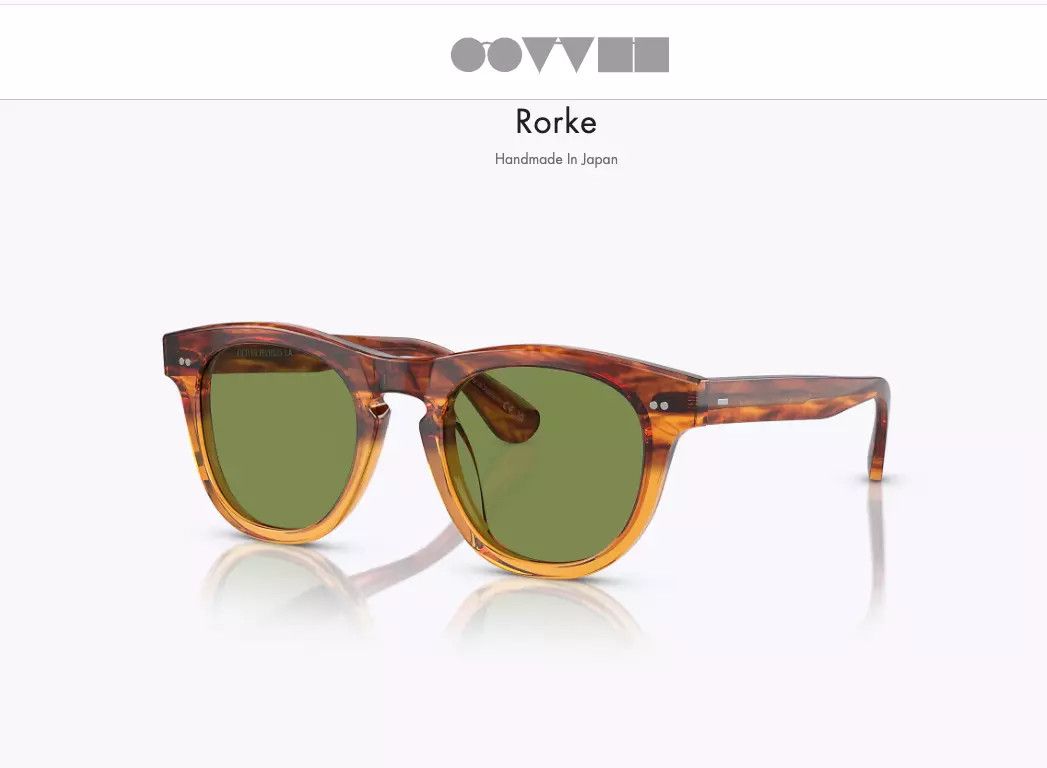 Oliver Peoples Olive Peoples RORKE 49mm Sun OV5509SU Size ONE SIZE - 14 Thumbnail