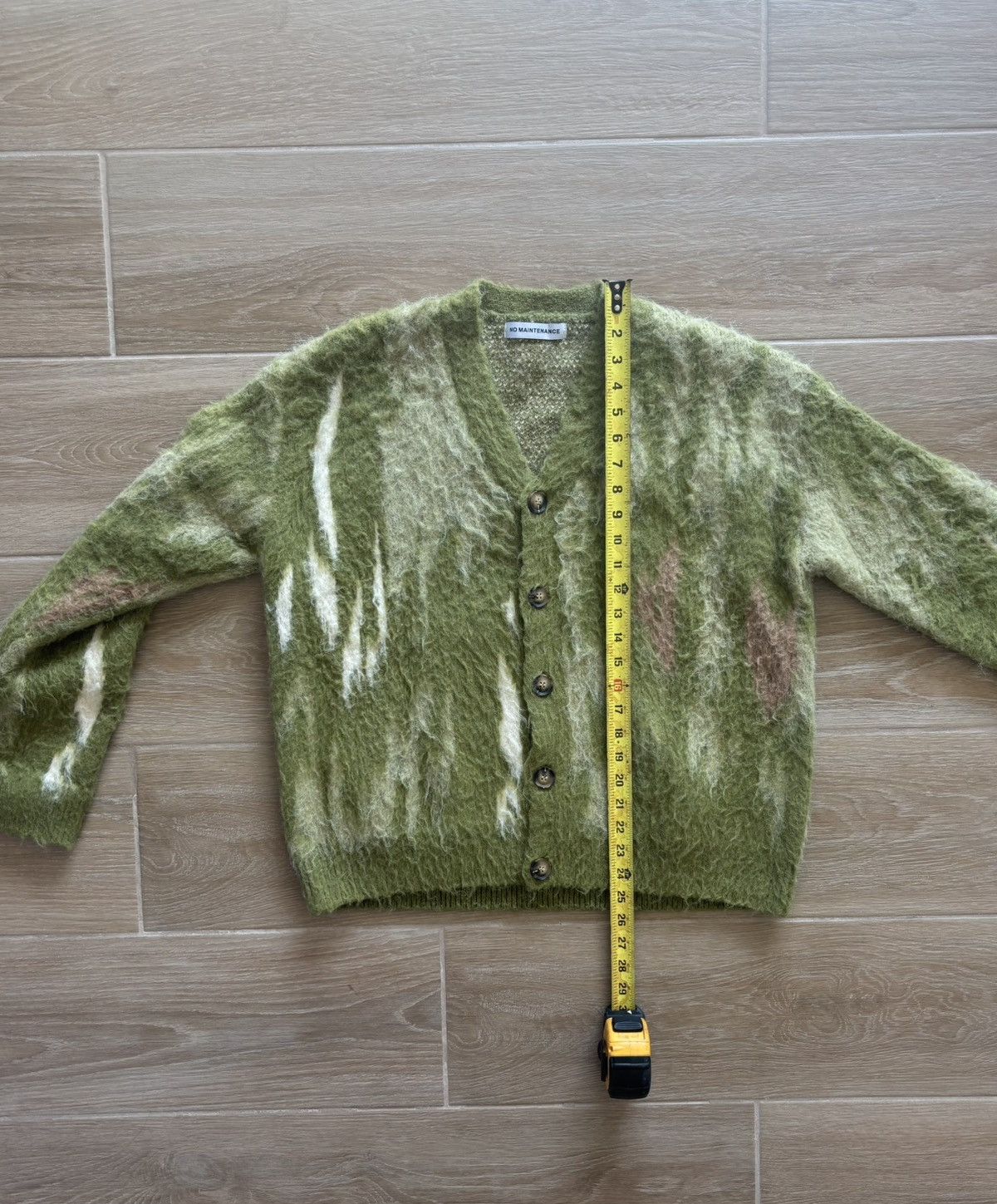 No Maintenance No Maintenance “Still” Shag Cardigan Earth Tone Size S Size US S / EU 44-46 / 1 - 7 Thumbnail