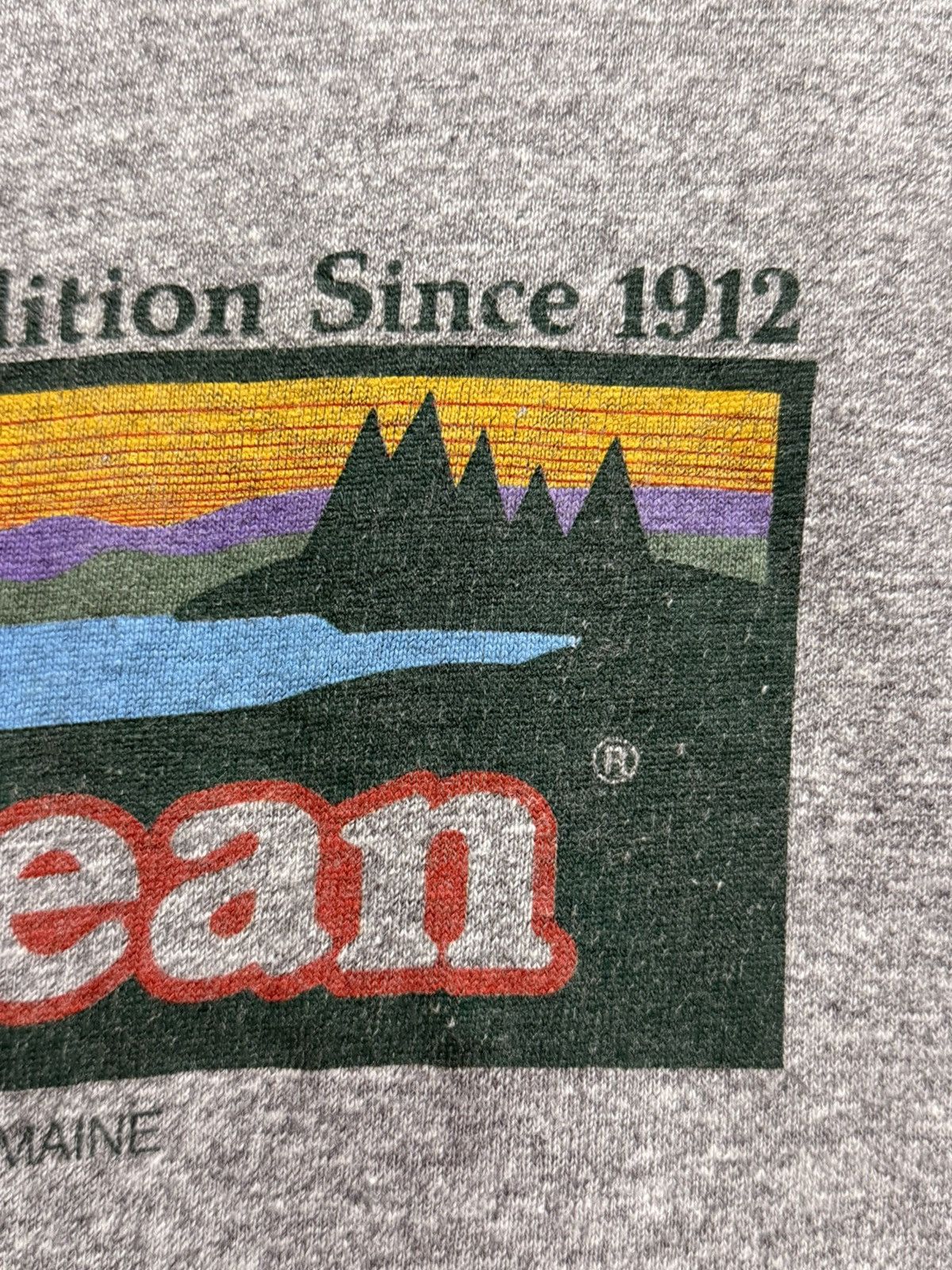L.L. Bean × Vintage Vintage 70s L.L Bean Freeport Maine Rayon Tee Size US M / EU 48-50 / 2 - 4 Thumbnail
