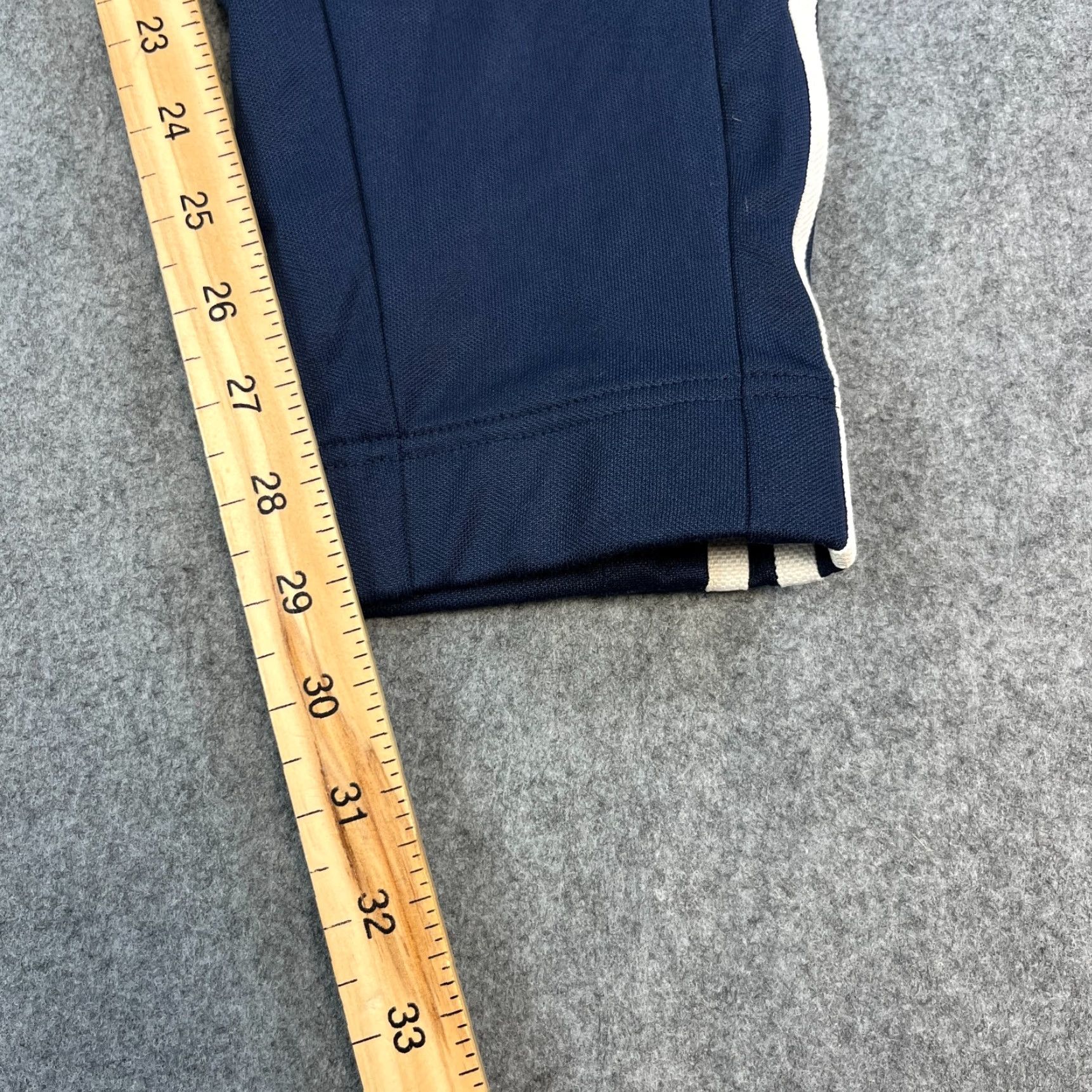 Adidas Adidas Originals Mens Track Pants Sweat Joggers Large Blue Trefoil Size US 33 - 4 Thumbnail