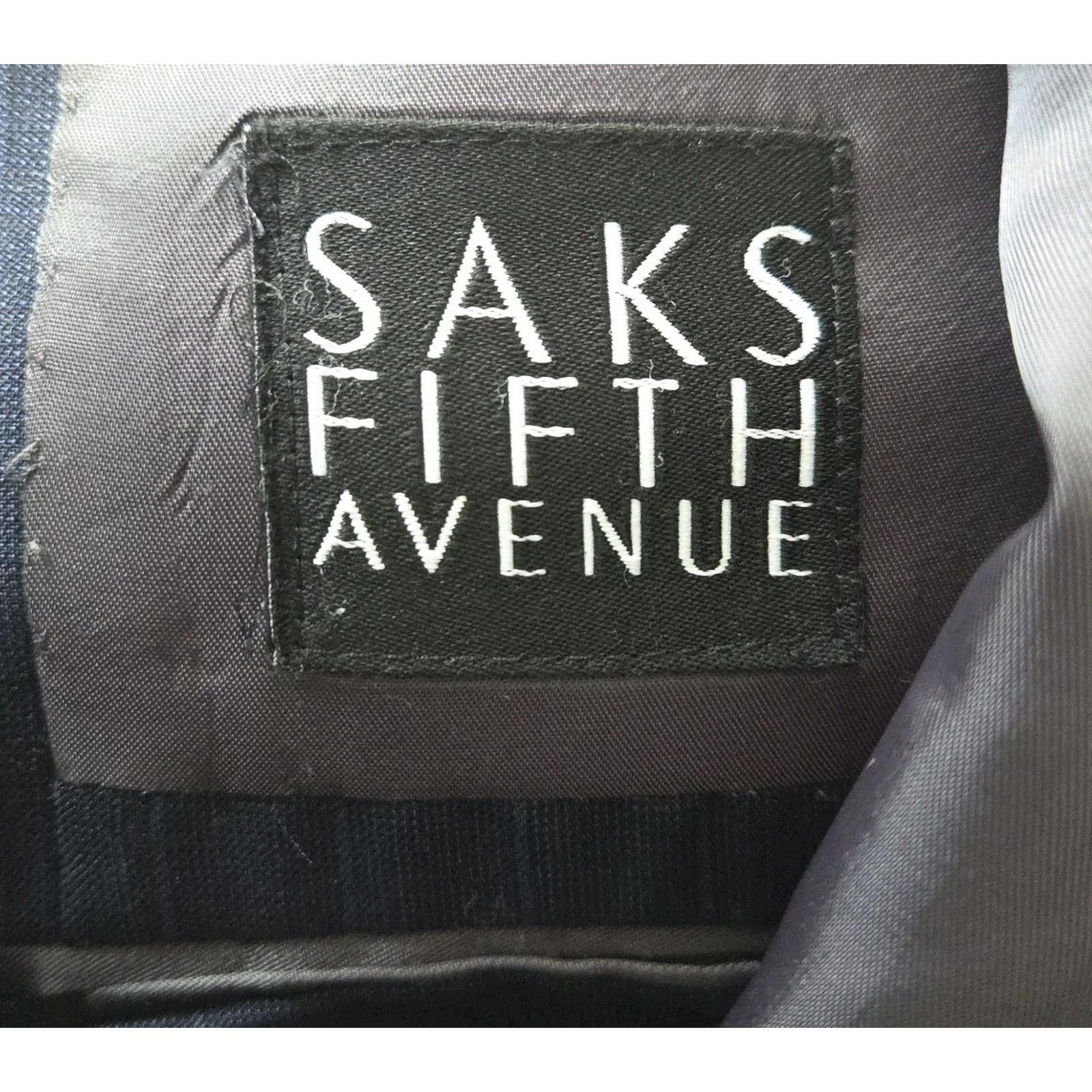 Ermenegildo Zegna Ermenegildo Zegna Saks Fifth Ave Men 44R Striped Suit Jacket Size 44R - 7 Thumbnail