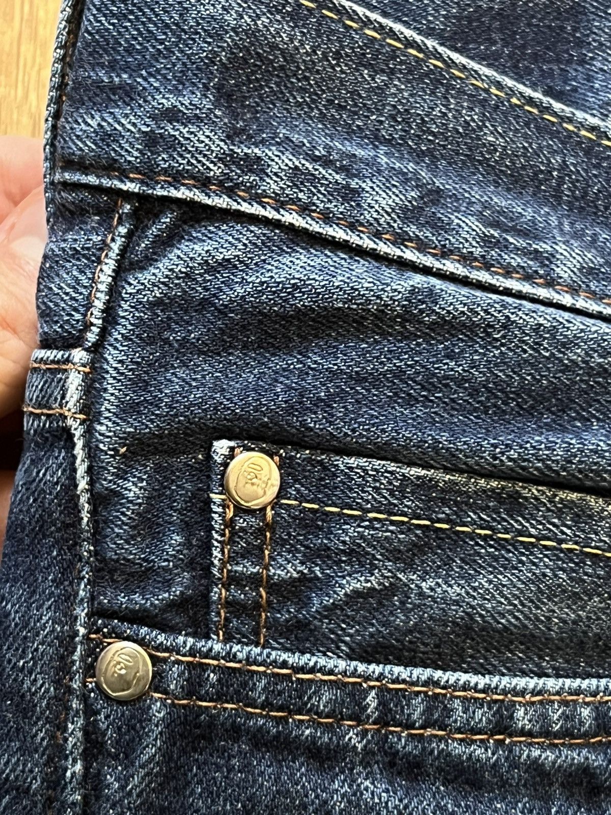 Bape BAPE 2008 Type-05 Slim Taper Jeans–S/Big Logo/Archive Rare Size US 30 / EU 46 - 5 Thumbnail