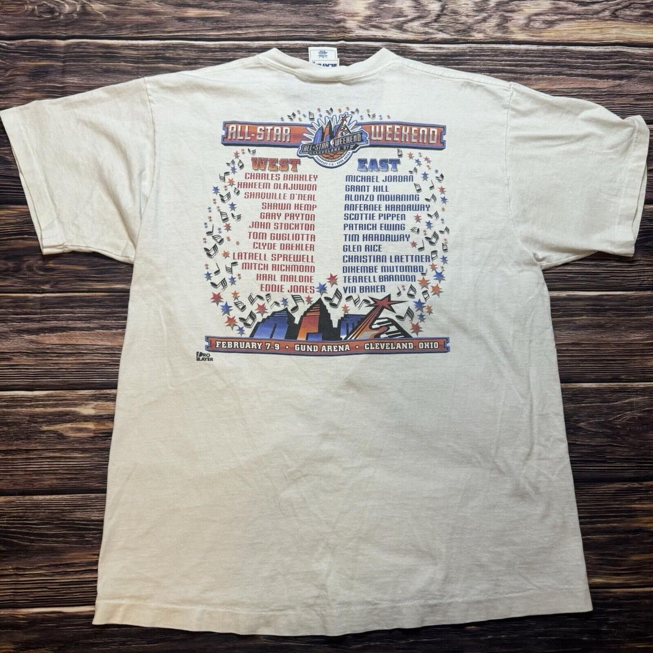 Pro Player Vintage 1997 Cleveland ALL-Star Game NBA Tee Size L Size US L / EU 52-54 / 3 - 6 Thumbnail