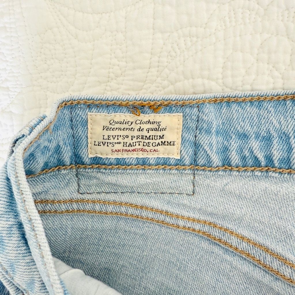 Levi's Levi's 70s High Slim Straight Jeans Premium 32 Light Blue Size 32" / US 10 / IT 46 - 9 Thumbnail