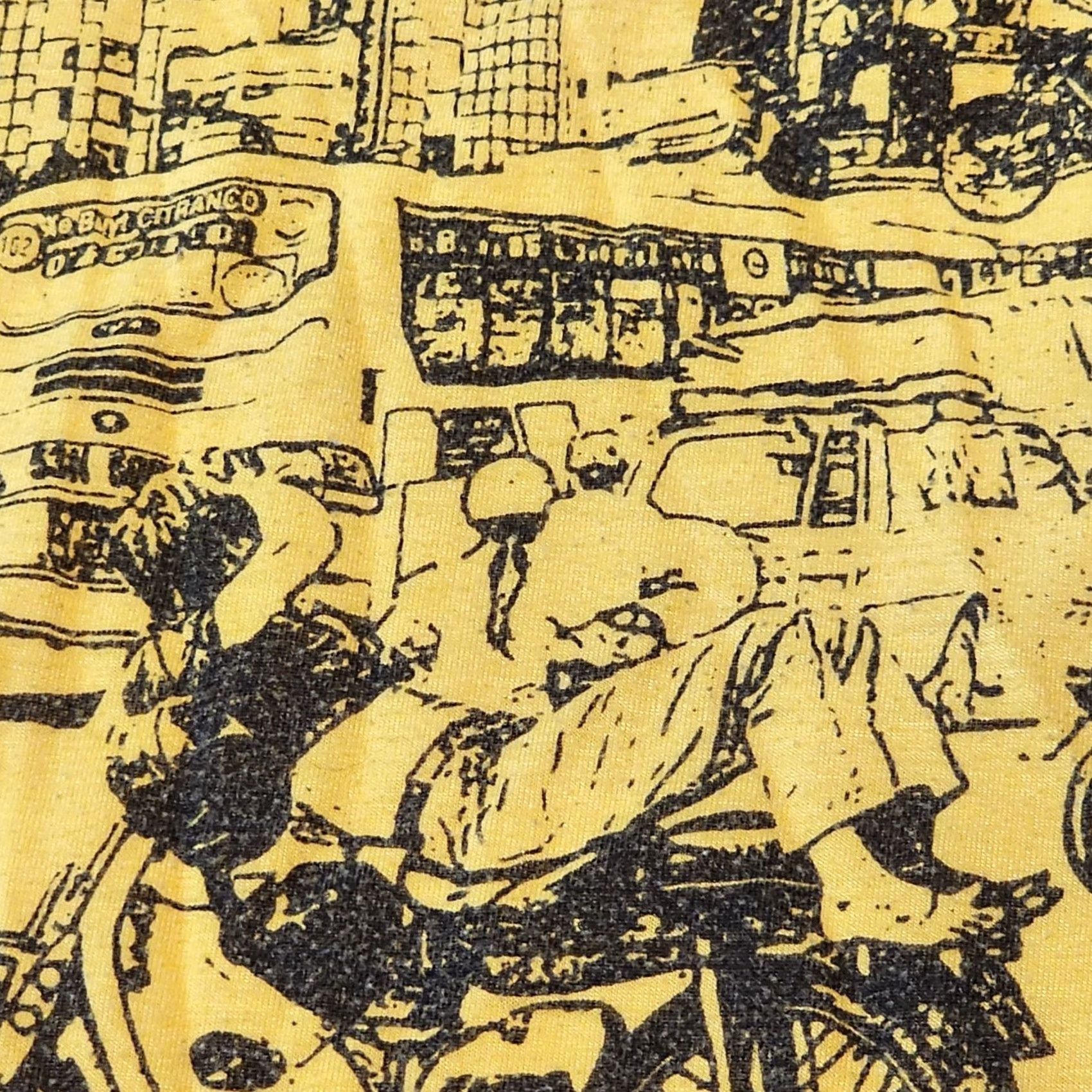 Vintage VINTAGE Lost In Saigon Tee XL Men T-Shirt 80s 90s Yellow Artwork Rare Asia Destinations Size US XL / EU 56 / 4 - 6 Thumbnail