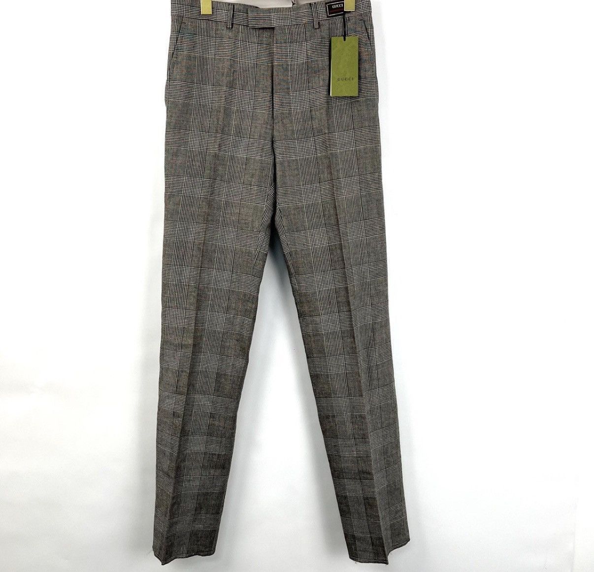 Gucci Beige Checkered Casual Pants Size 30 Size US 30 / EU 46 - 1 Thumbnail