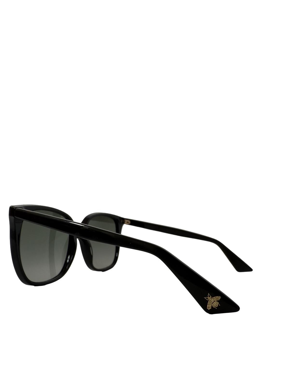 Gucci Womens Black Gucci Sunglasses Interlocking G Sunglasses Logo Size ONE SIZE - 5 Thumbnail