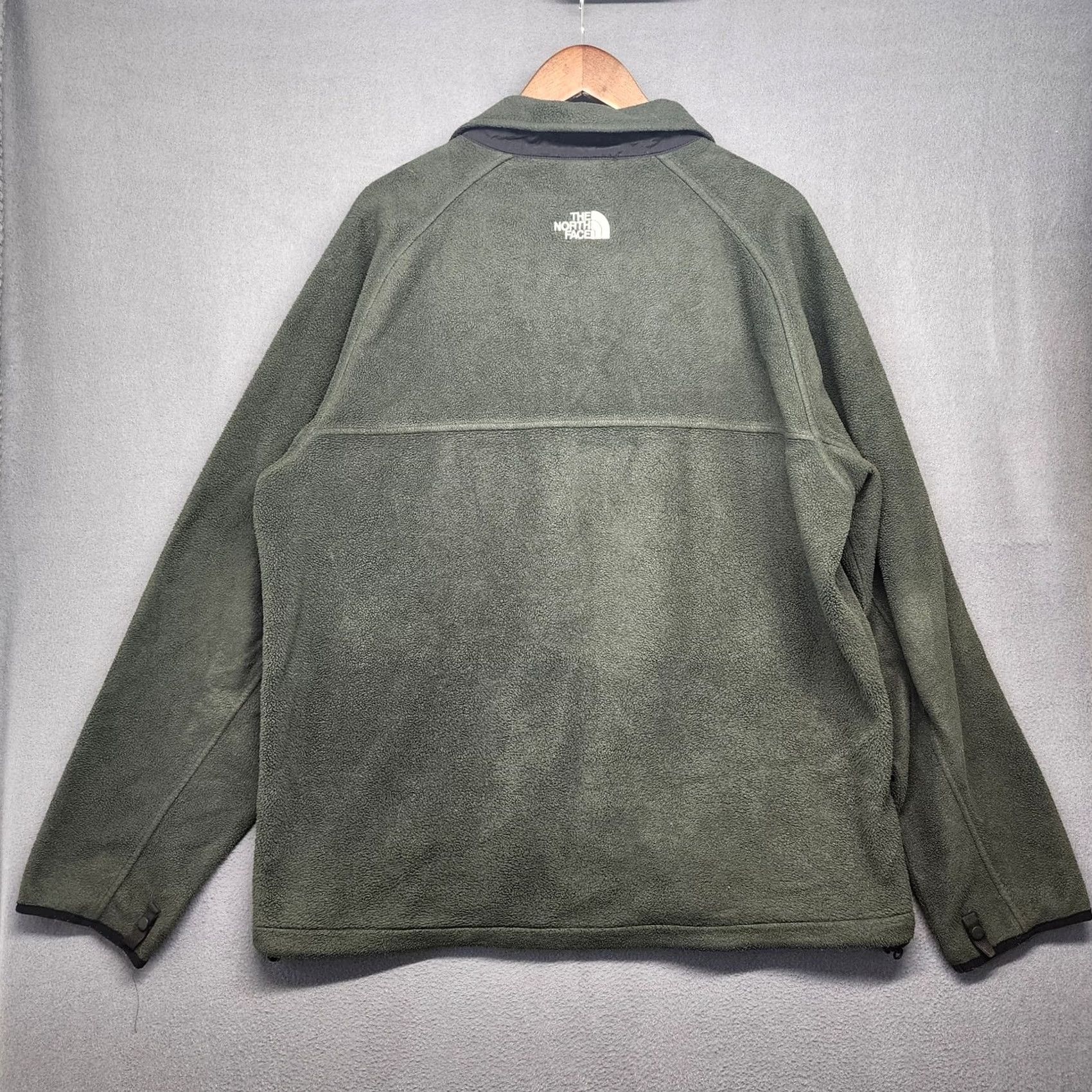 The North Face VINTAGE The North Face Fleece Jacket Mens XL Tall Green Full Zip Outdoor Size US XL / EU 56 / 4 - 2 Thumbnail