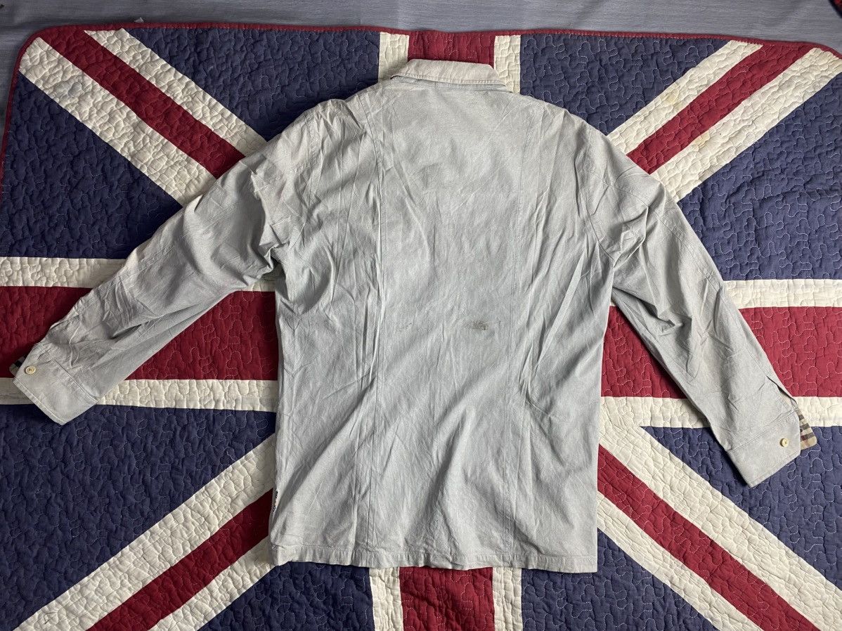 Burberry × Polo Ralph Lauren Burberry Jacket Europe Nova Check Beige Artificial Leather Size 42S - 2 Thumbnail