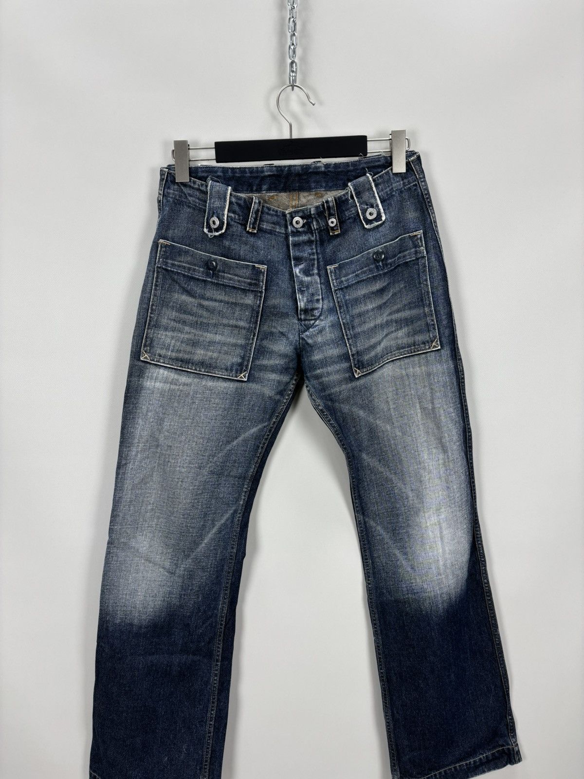 Diesel Mens jeans Y2k Diesel Size 30 Color Blue Size US 30 / EU 46 - 2 Thumbnail