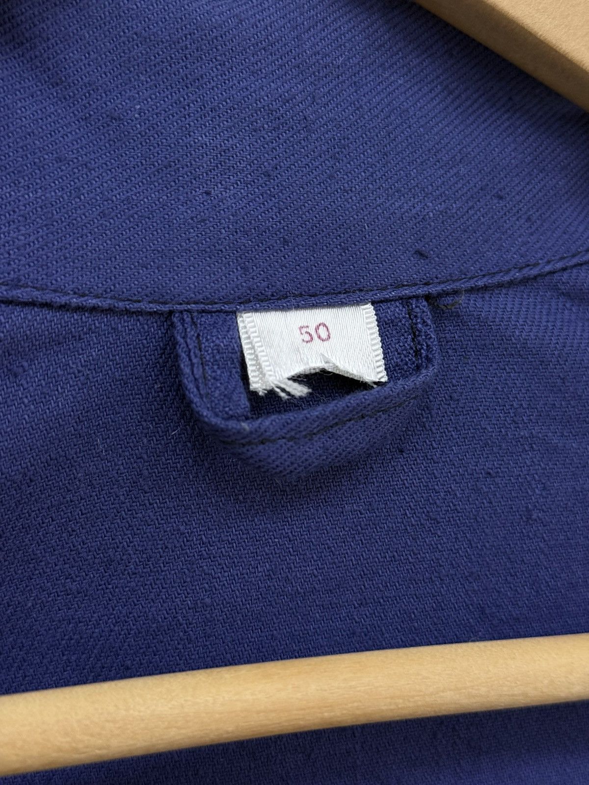 Le Laboureur Vintage 80s French Sanfor Chore Work Jacket Size US M / EU 48-50 / 2 - 7 Thumbnail