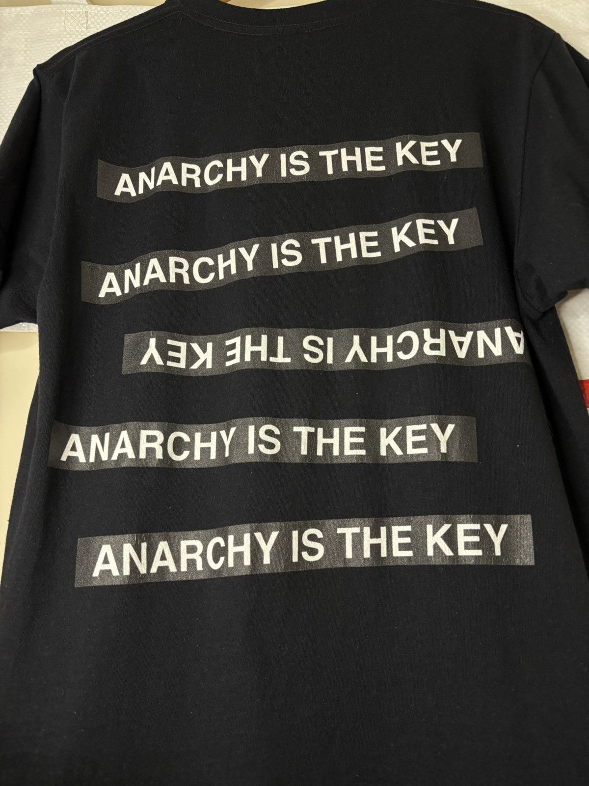 Supreme × Undercover Supreme x Undercover “Anarchy” Tee Black SS15 Size US M / EU 48-50 / 2 - 3 Thumbnail
