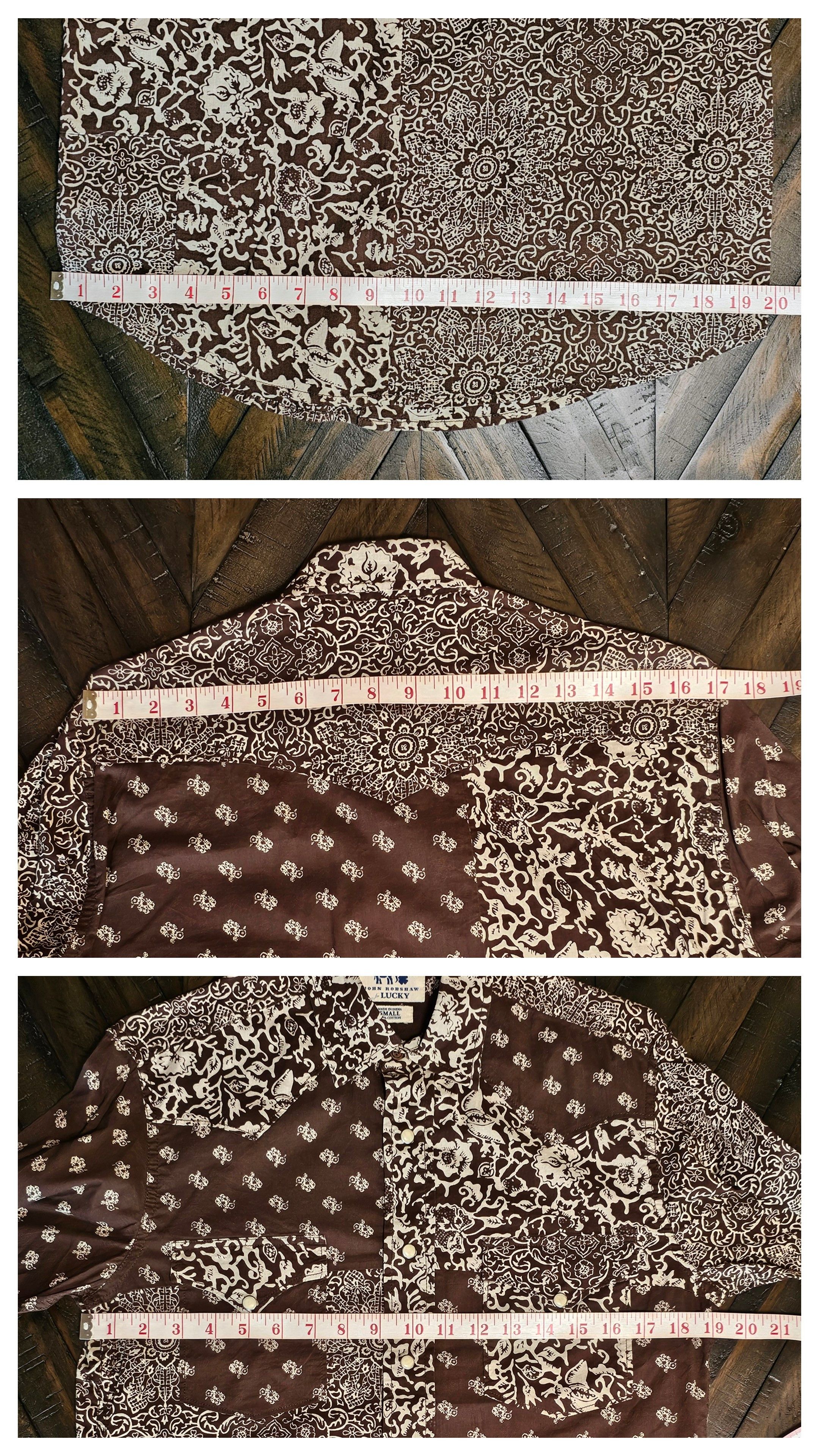 Lucky Brand John Robshaw for Lucky Brand long-sleeve western boho Small Size US S / EU 44-46 / 1 - 10 Thumbnail