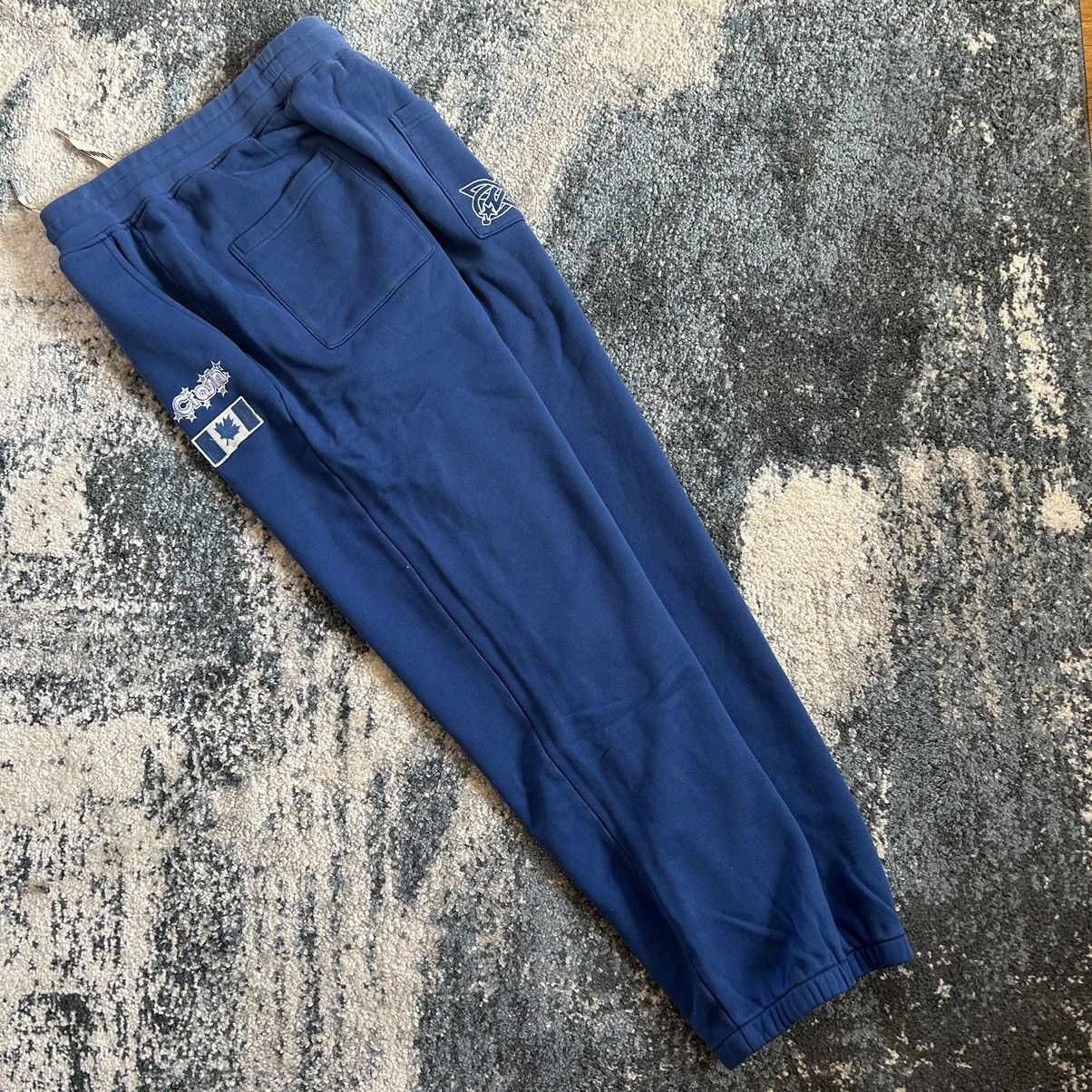 Crash Vancouver SPORT DiViSiON EMBROiDERED FRENCH TERRY SWEATPANTS JOGGERS Size US 31 - 12 Thumbnail