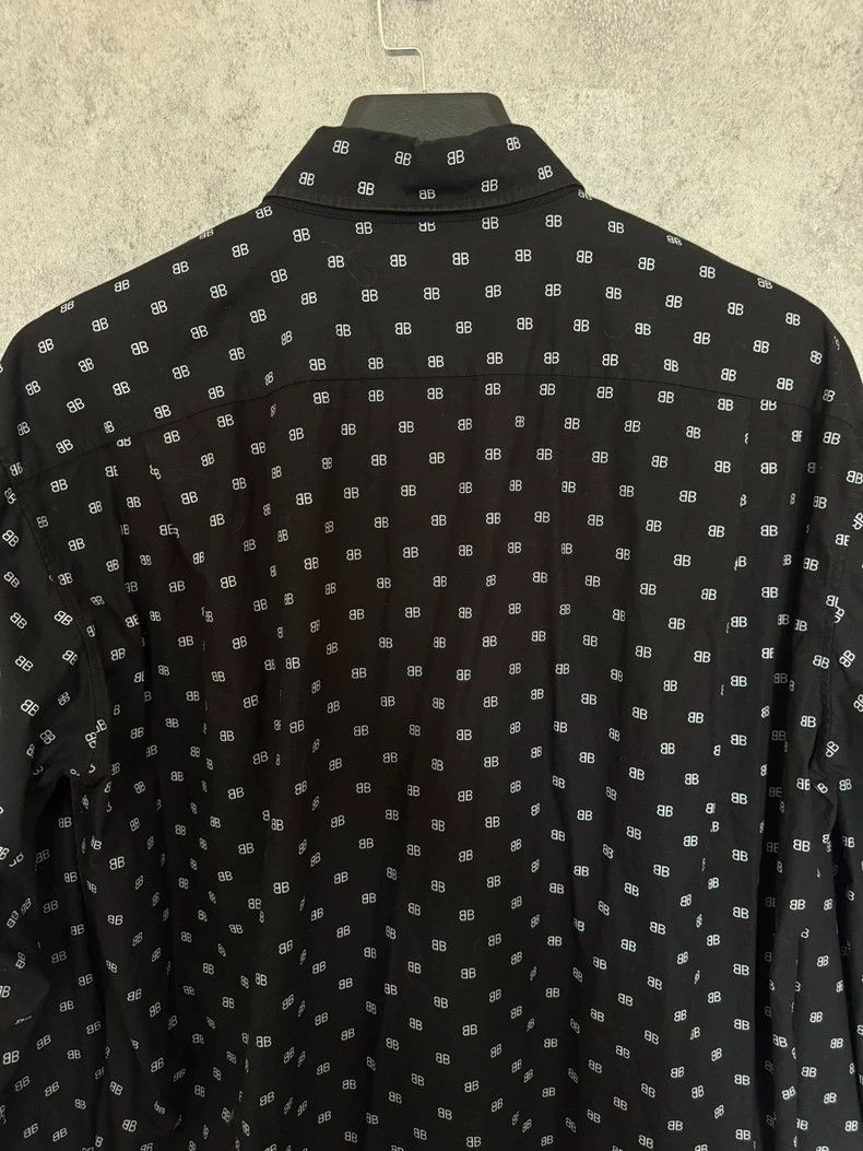 Balenciaga Balenciaga size 38 Long Sleeve Shirt with Double B Full Sc Size US S / EU 44-46 / 1 - 8 Thumbnail