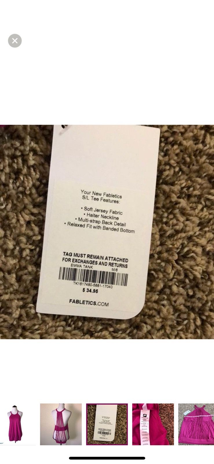 Fabletics Fabletics medium Emma tank top Size M / US 6-8 / IT 42-44 - 5 Thumbnail