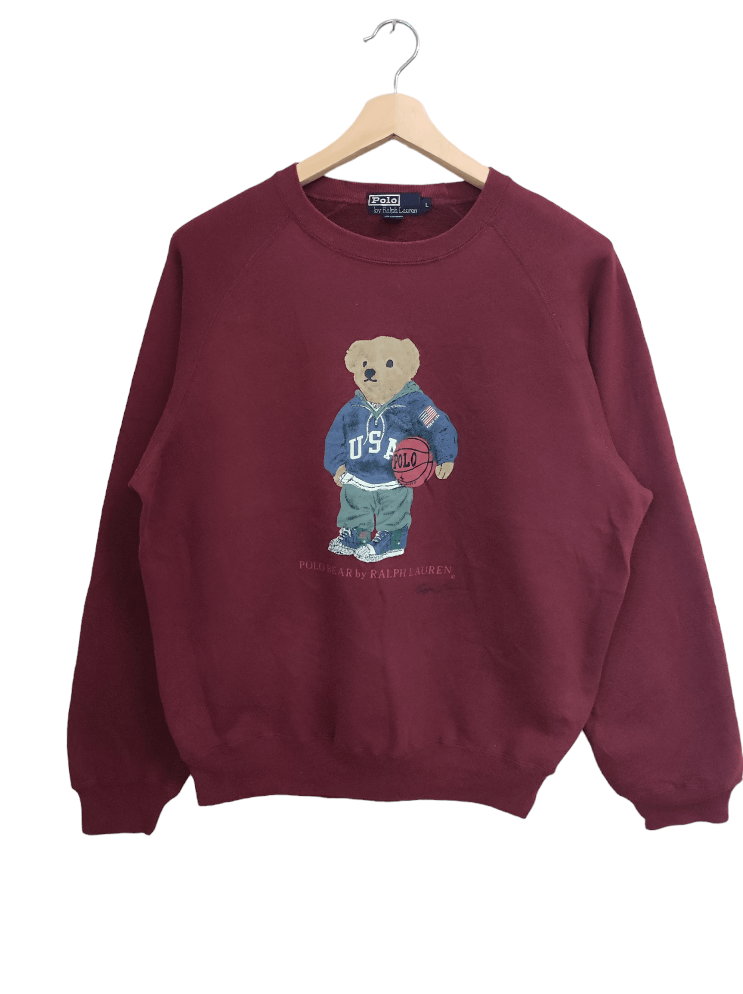 Polo Bear Go Basketball NBA Streetwear jumper Ralph Lauren
