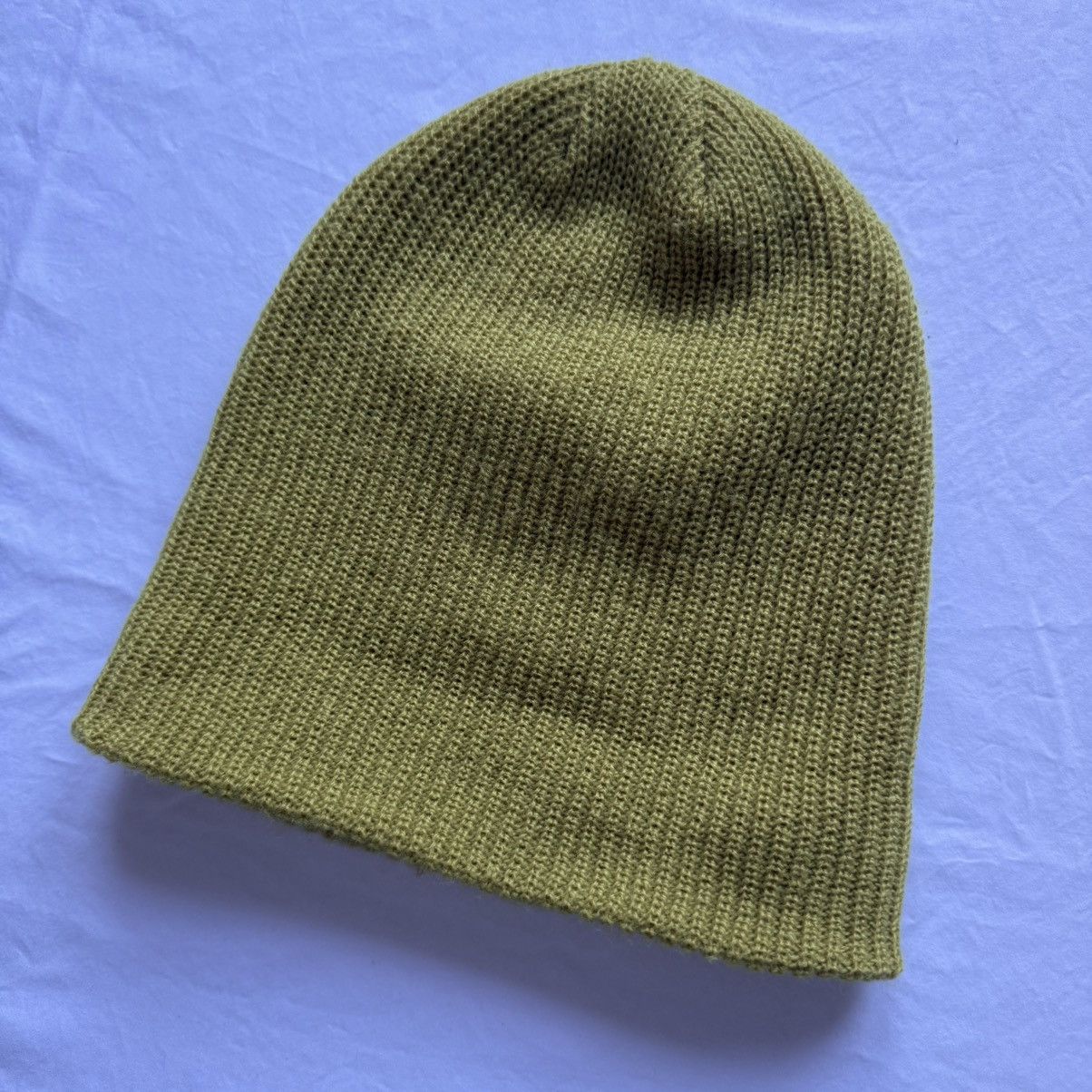 Stussy Stussy Embroidered Classic Logo Knit Beanie Moss w/ Tags Size ONE SIZE - 6 Thumbnail