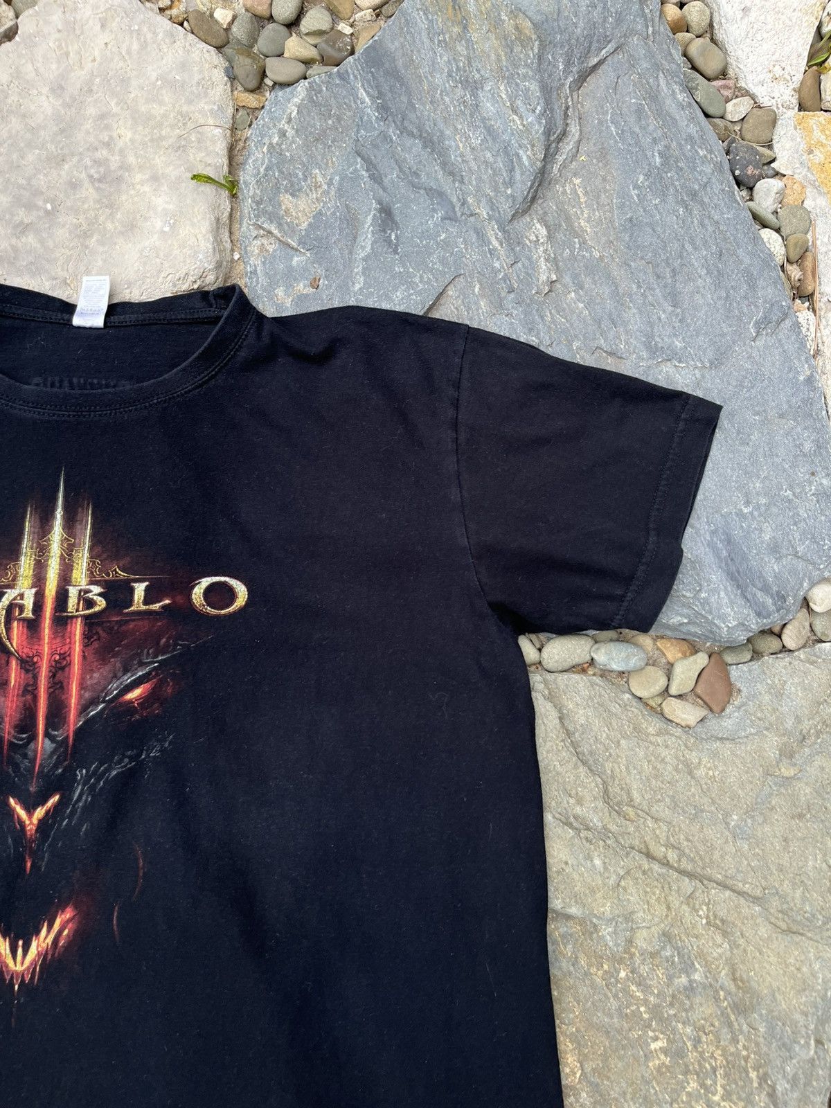 Playstation × Vintage Vintage Diablo 3 Blizzard dragon graphic tee t-shirt Size US L / EU 52-54 / 3 - 4 Thumbnail