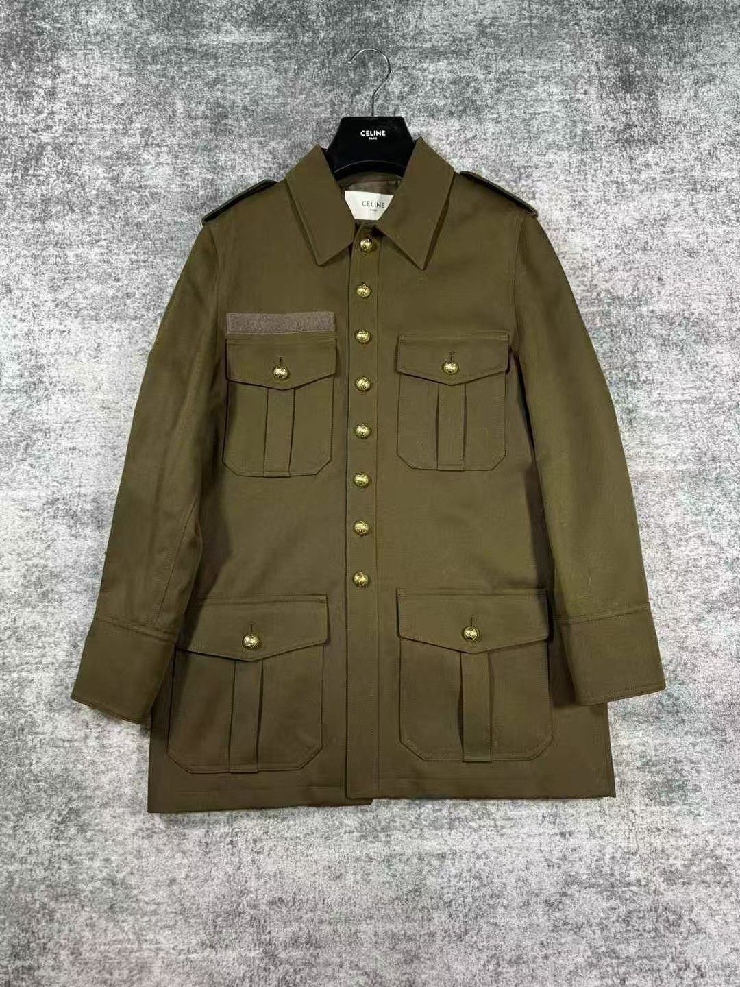 Celine Celine Green Jacket M Women Size M / US 6-8 / IT 42-44 - 1 Thumbnail