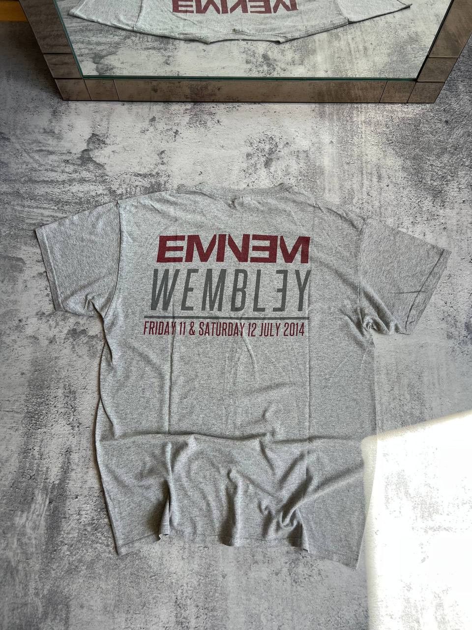 Band Tees Vintage Y2K Eminem London Wembley Stadium Tee Size US XL / EU 56 / 4 - 2 Thumbnail