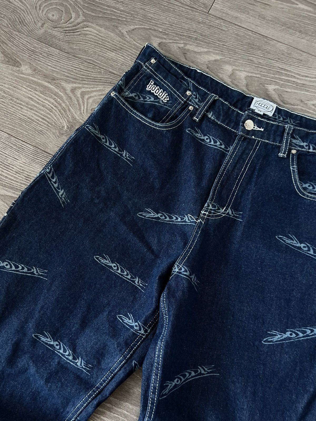 Hoddle Hoddle 12 Ounce Single Knee Carpenter Denim Ranger Jeans Size US 34 / EU 50 - 11 Thumbnail