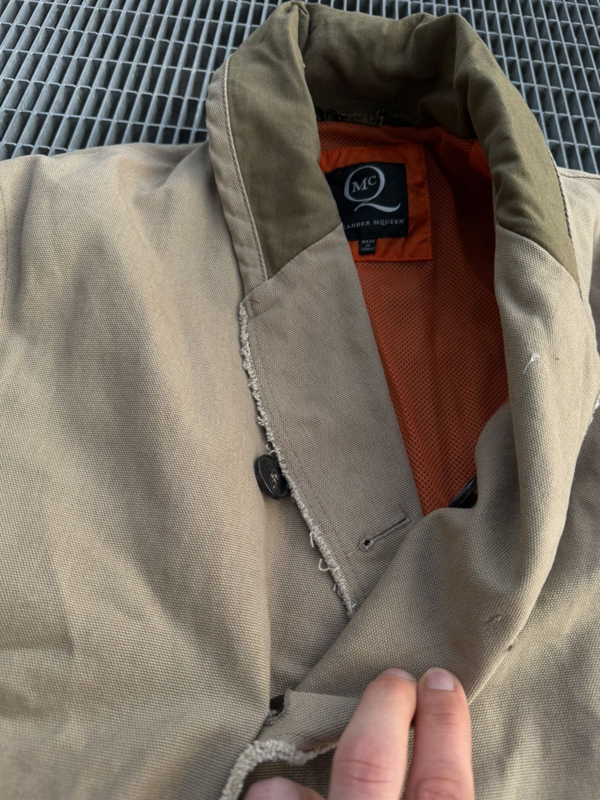 McQ Alexander McQueen McQ By Alexander McQueen Double Breasted Work Type Jacket Size US M / EU 48-50 / 2 - 7 Thumbnail