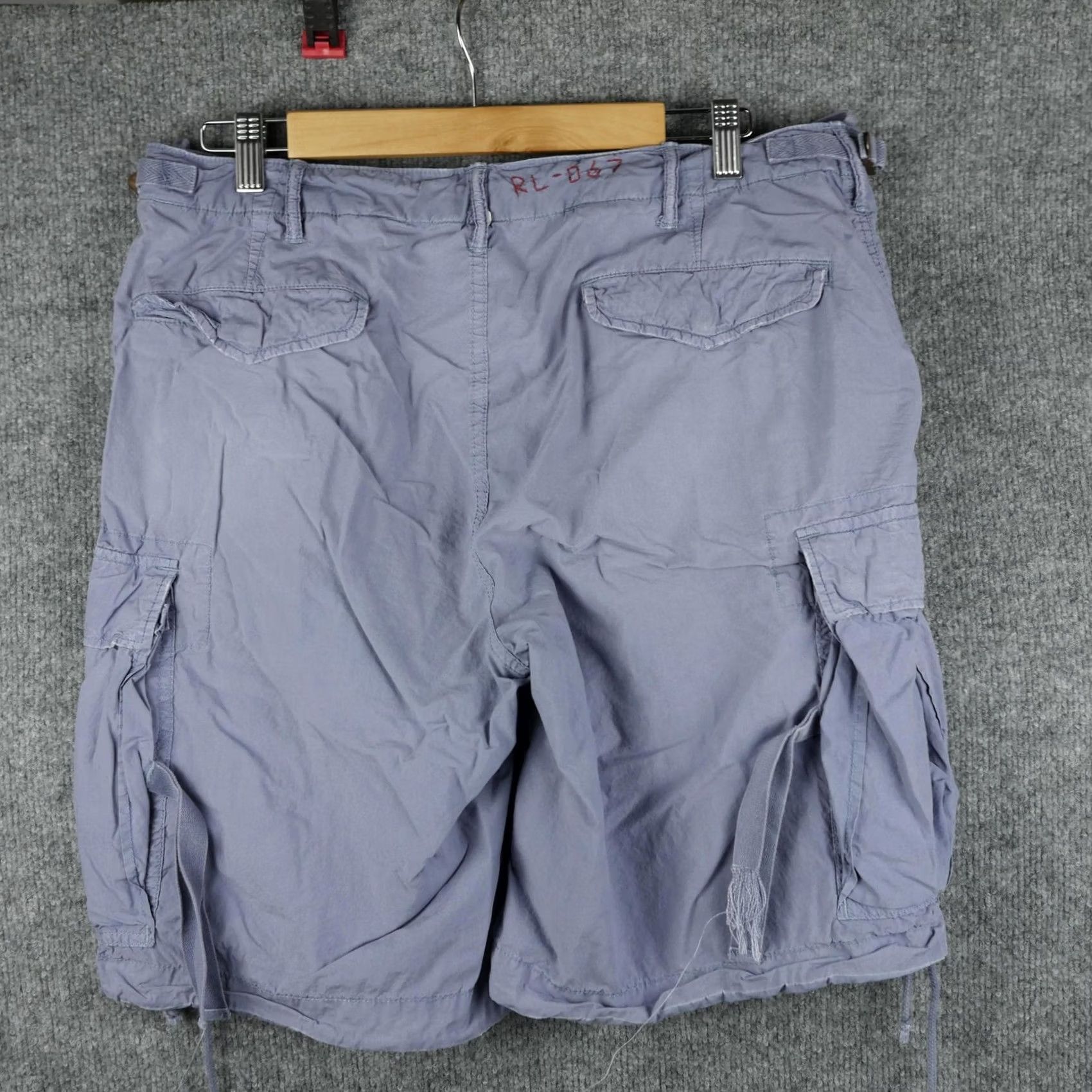 Polo Ralph Lauren Vtg Polo Ralph Lauren Cargo Shorts Mens 34 Blue Surplus Fit Utility Paratrooper Size US 34 / EU 50 - 2 Thumbnail