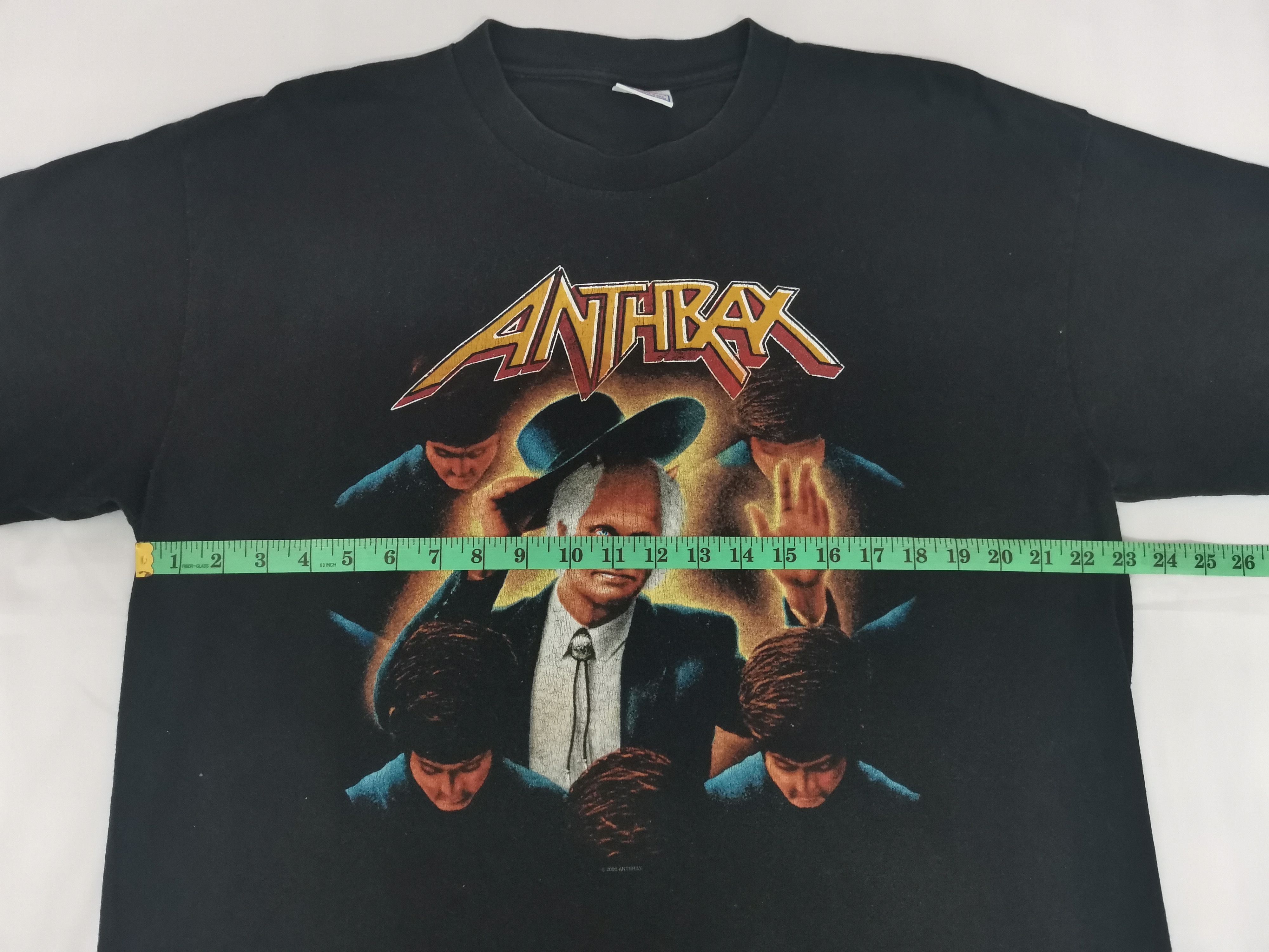 Band Tees Vintage Anthrax Bee Line Across America Band Tee Metallica Size US XL / EU 56 / 4 - 6 Thumbnail