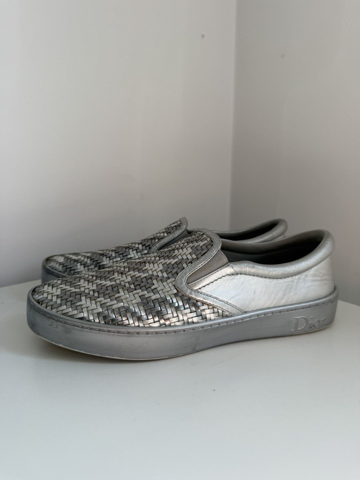 Dior Dior Slip-On Sneakers box logo Size US 6.5 / EU 39-40 - 3 Thumbnail