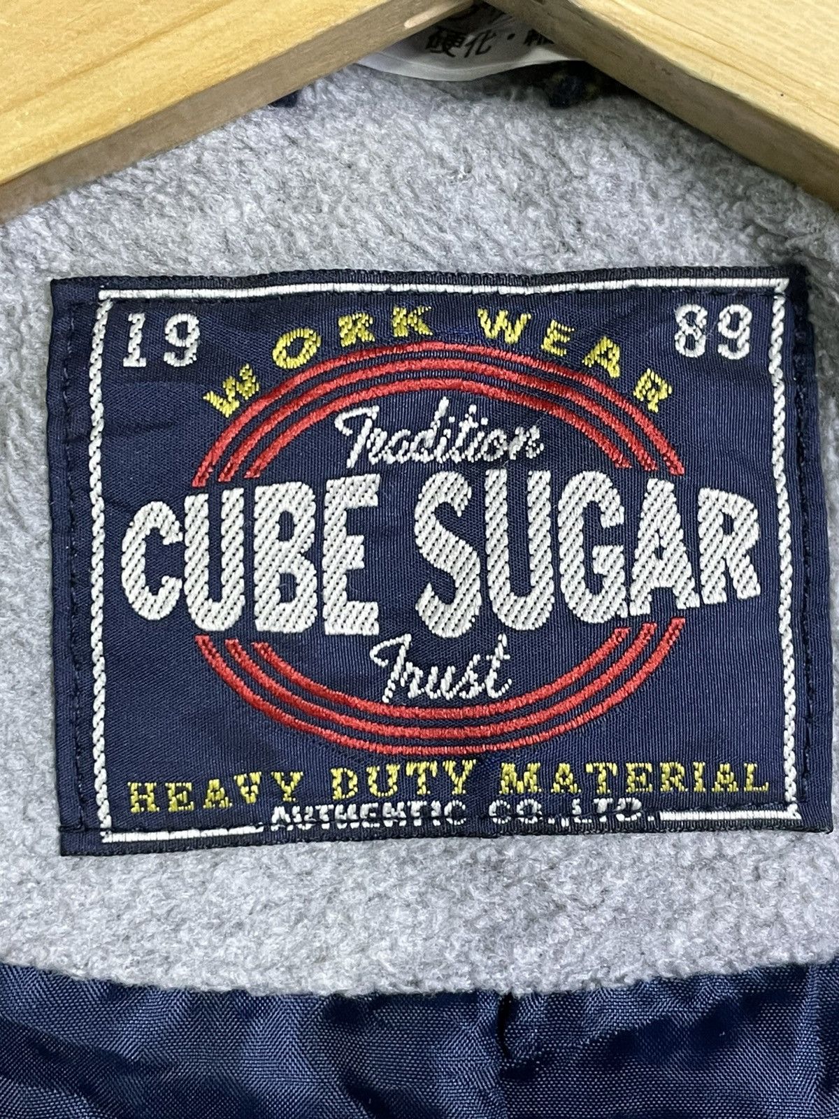Designer × Japanese Brand × Vintage Cube Sugar x Japanese Brand Wool Checkered Coat (38) Size US S / EU 44-46 / 1 - 7 Thumbnail