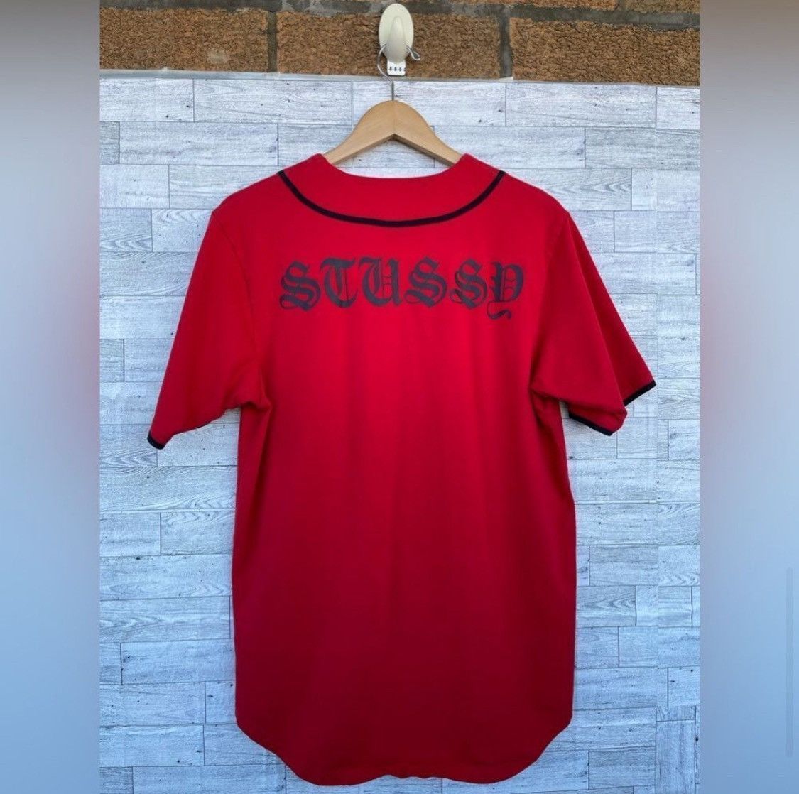 Stussy Stussy Baseball Jersey Size US M / EU 48-50 / 2 - 2 Thumbnail